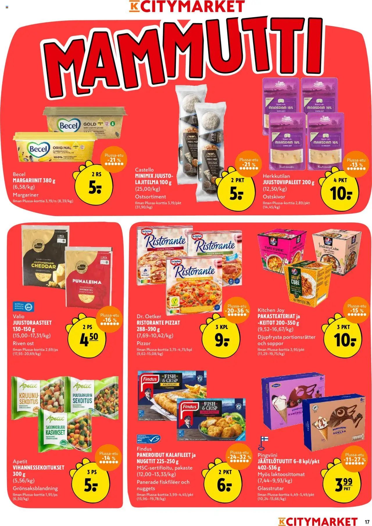 K-Citymarket tarjoukset (2025-08-07 - 2025-08-17)
