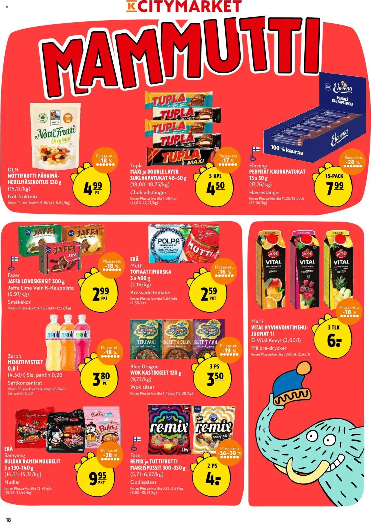 K-Citymarket tarjoukset (2025-08-07 - 2025-08-17)