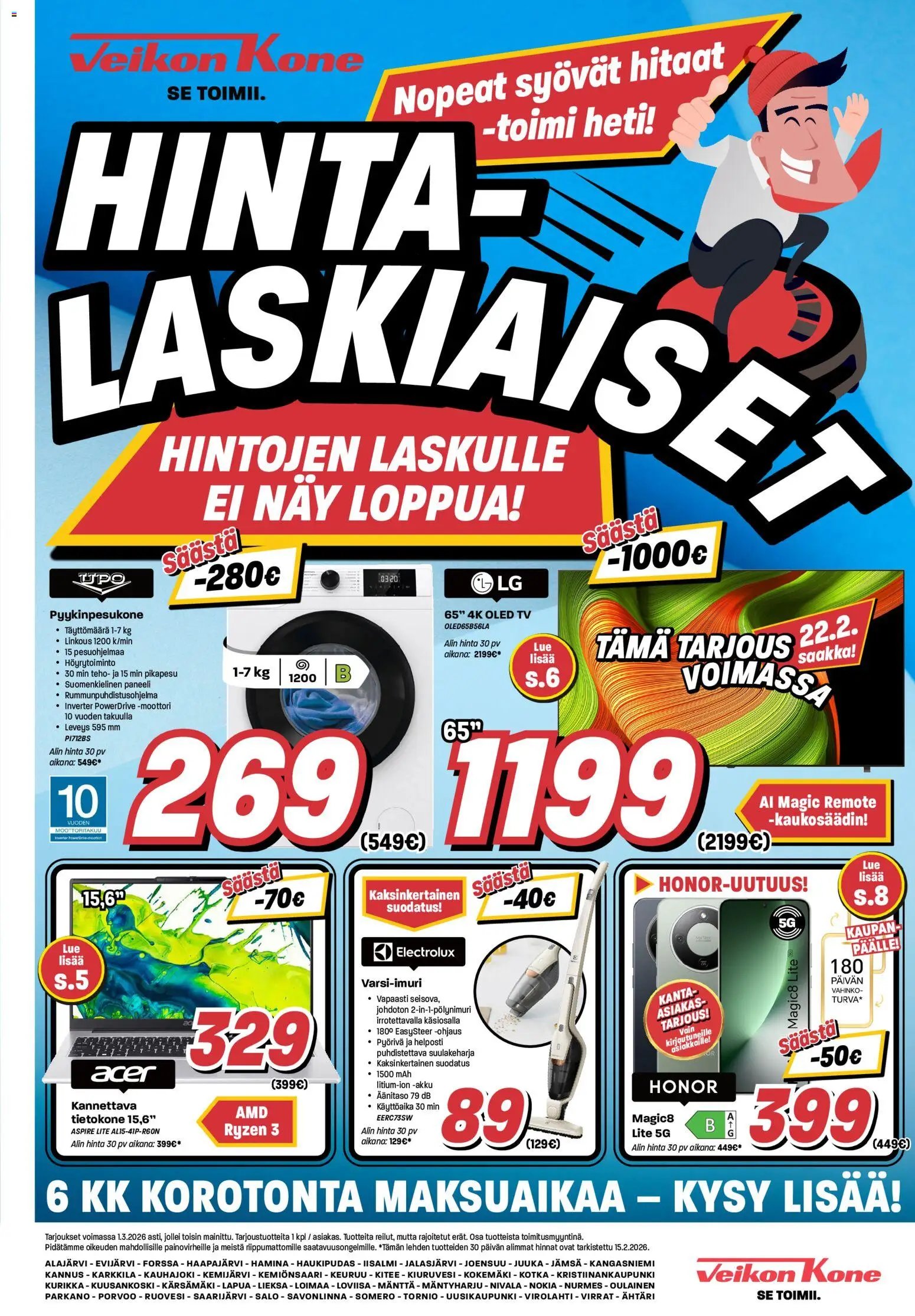 Veikon Kone tarjoukset