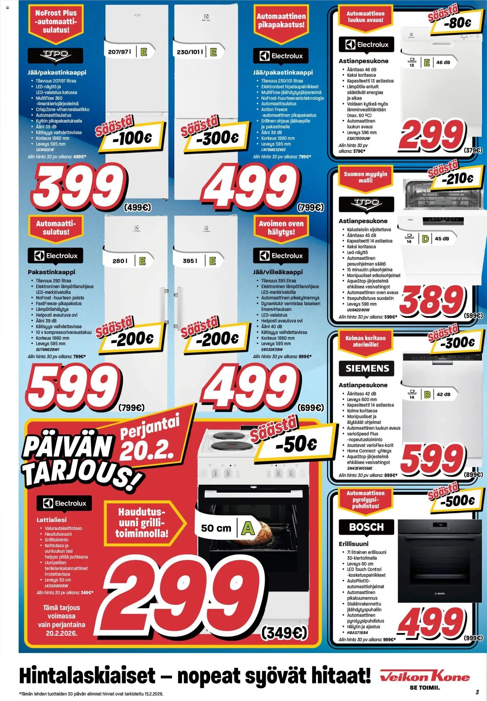 Veikon Kone tarjoukset