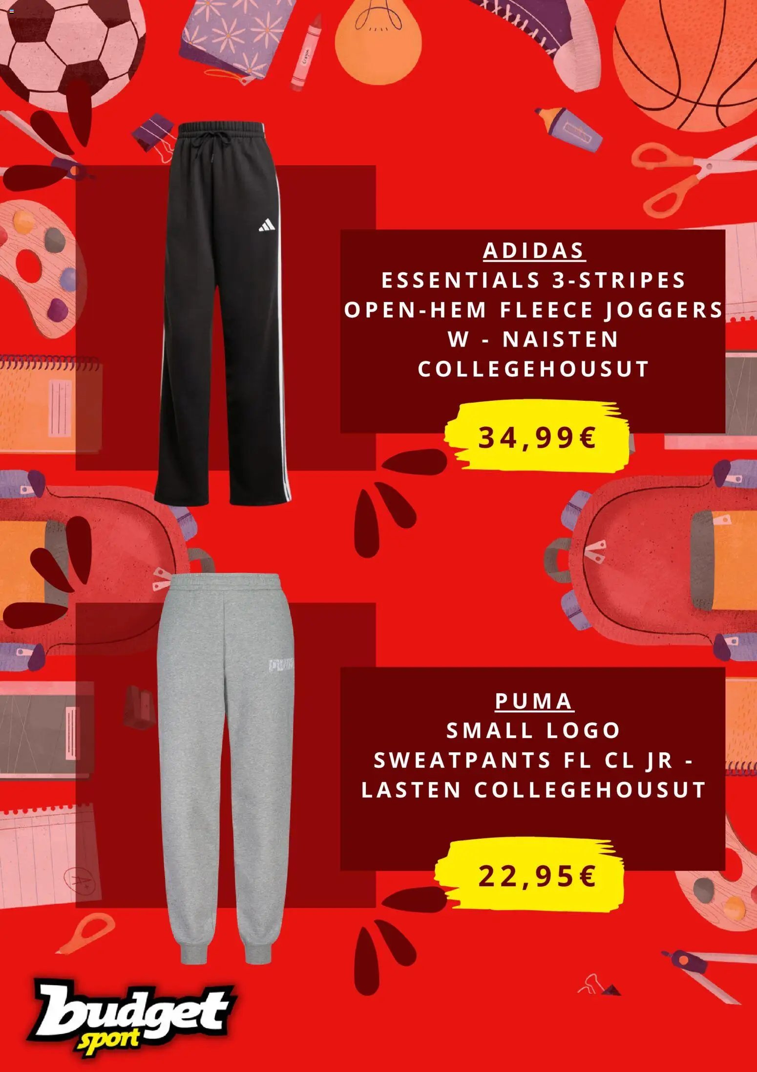 Budget Sport tarjoukset