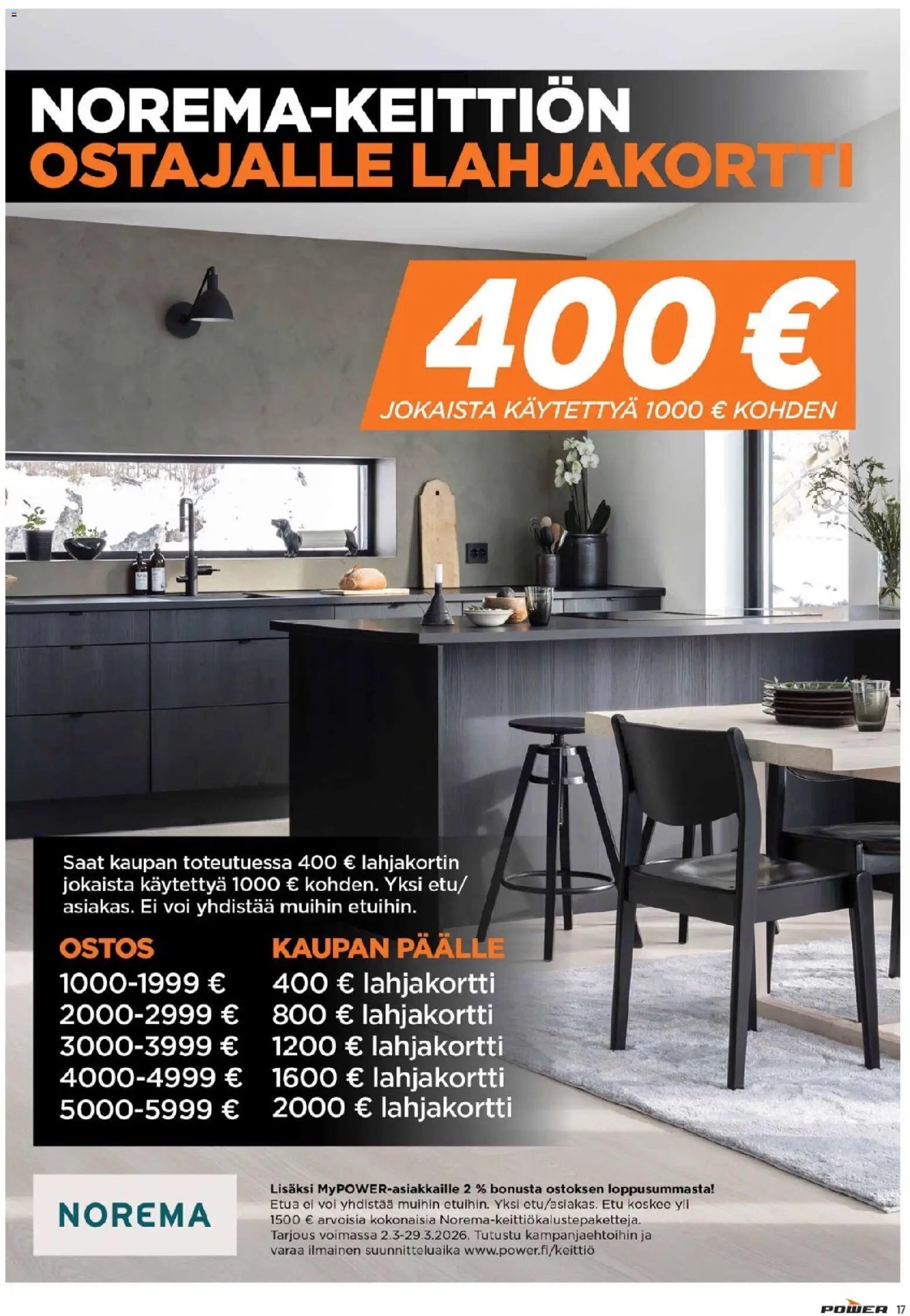 Power - POWER HINTAAN Viikon mainoslehti