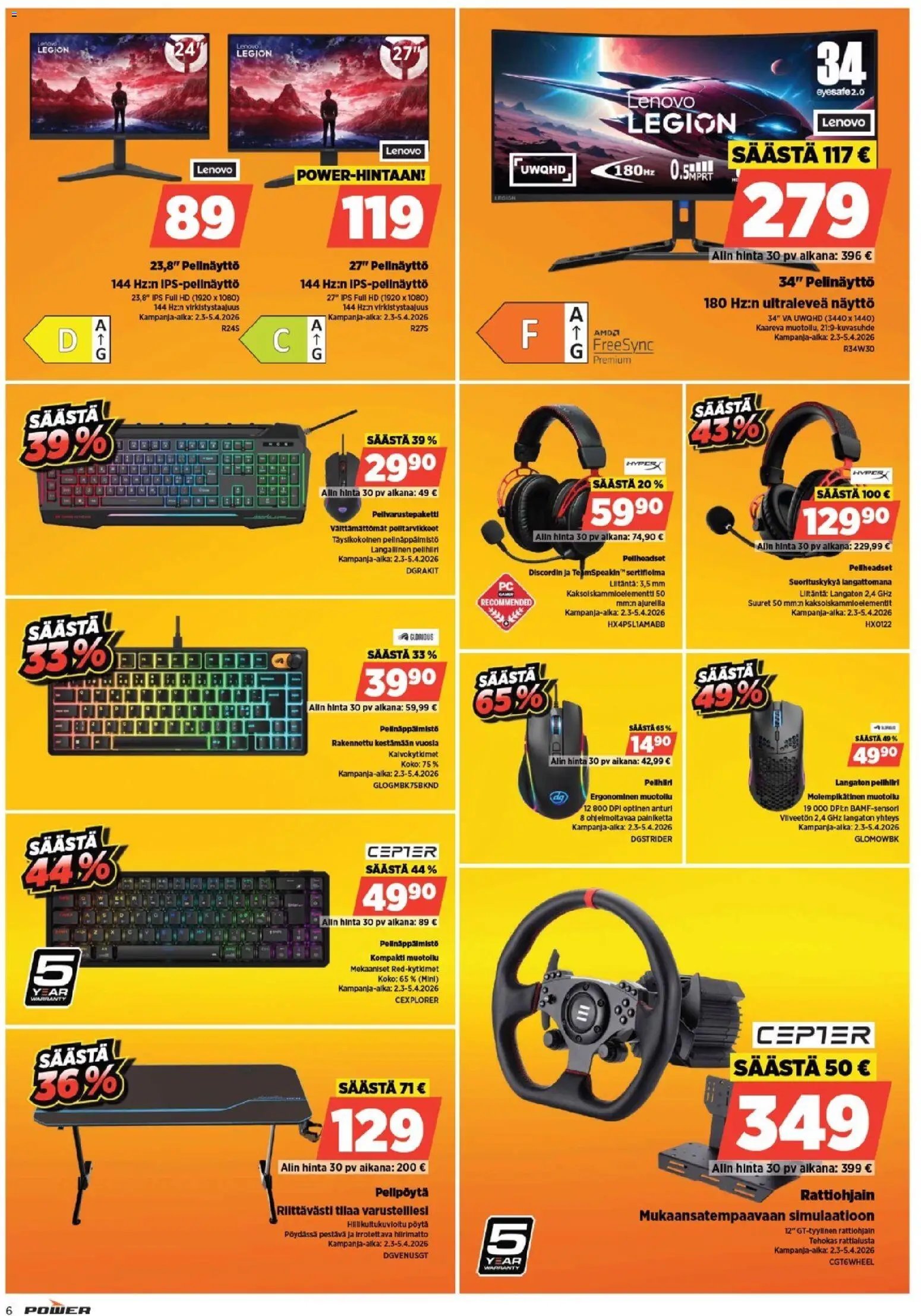 Power - POWER HINTAAN Viikon mainoslehti