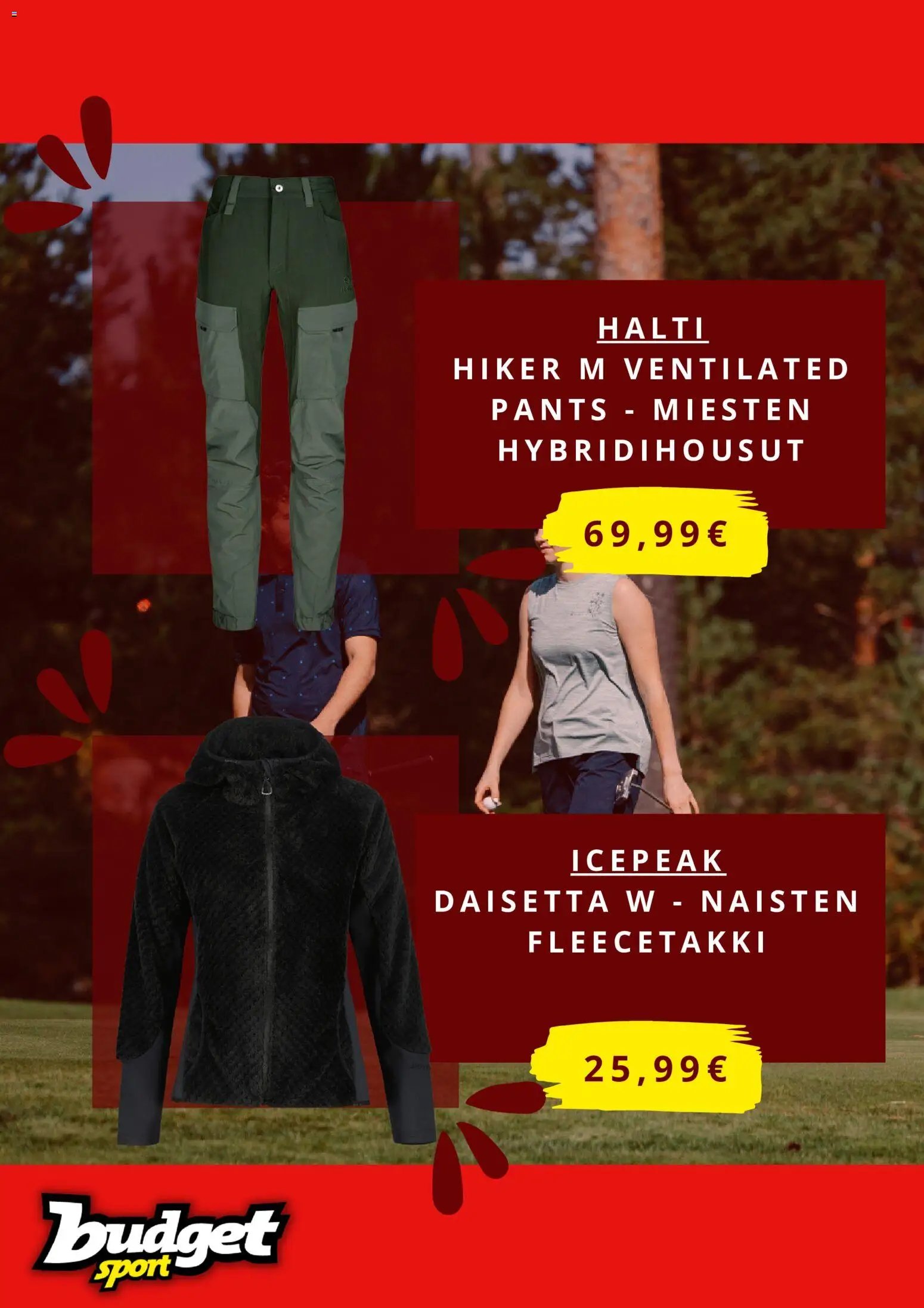 Budget Sport tarjoukset