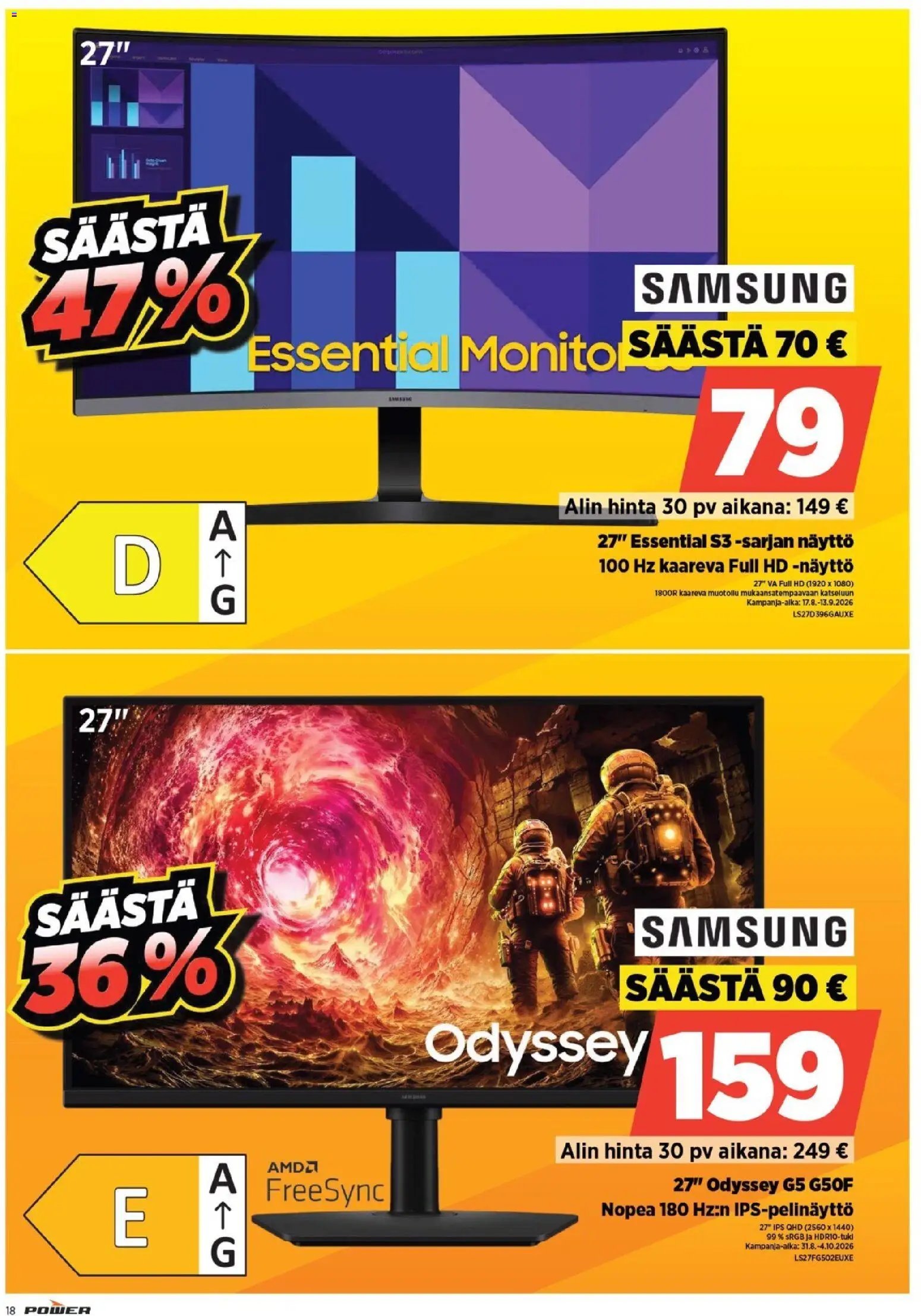 Power tarjoukset