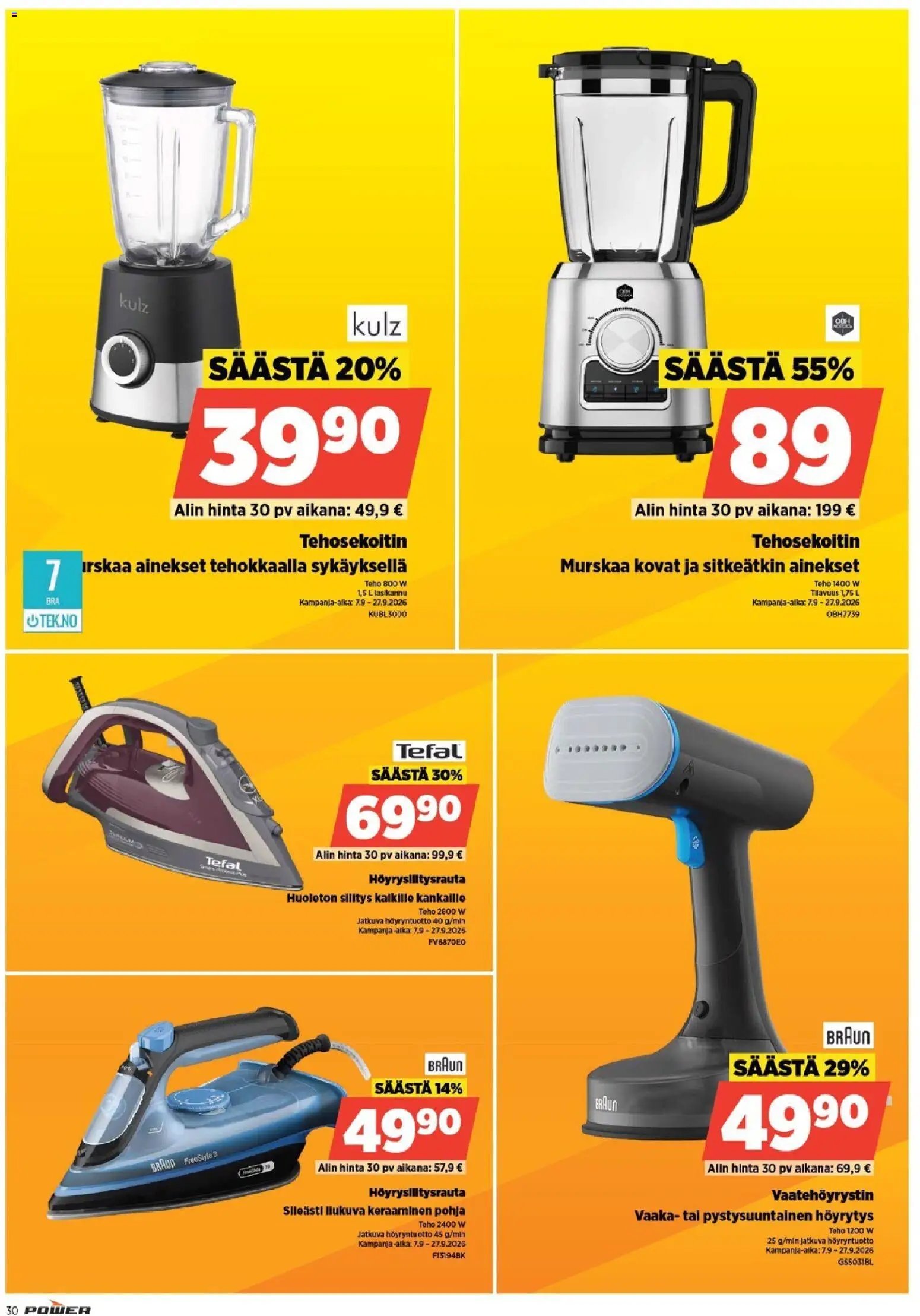 Power tarjoukset