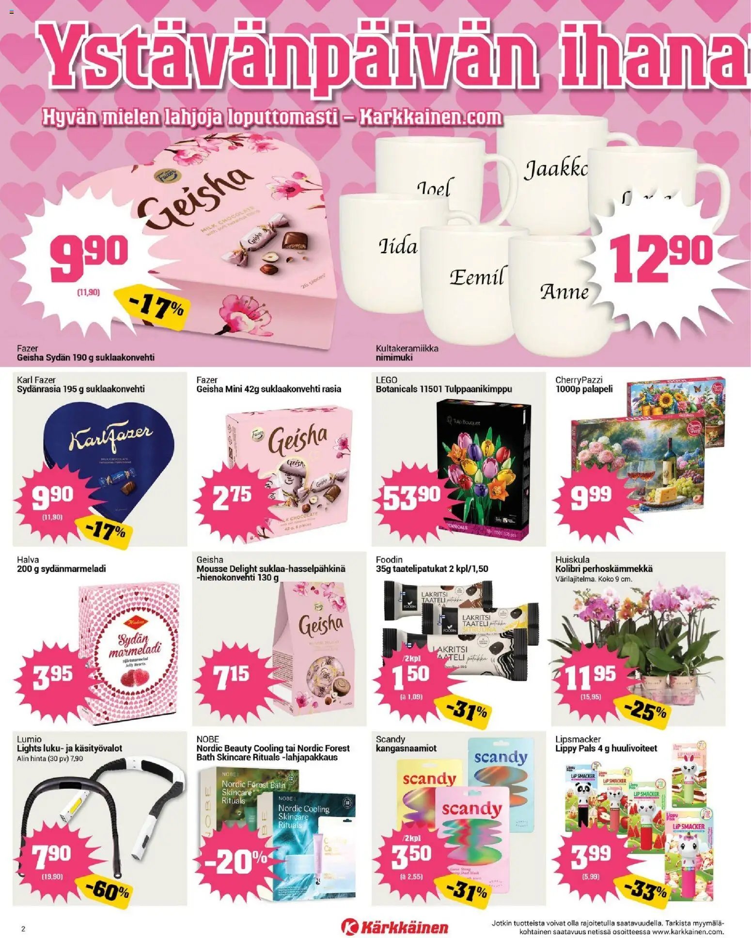 Kärkkäinen tarjoukset