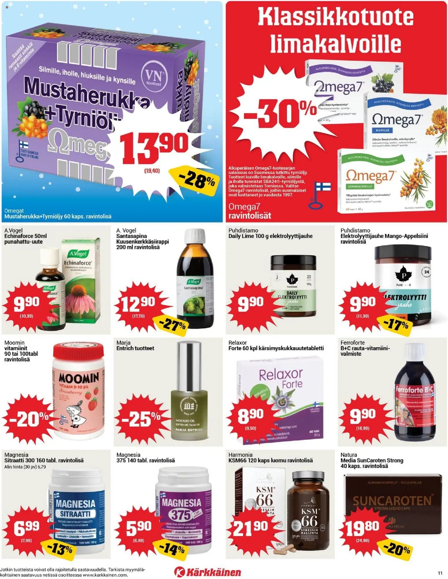 Kärkkäinen tarjoukset