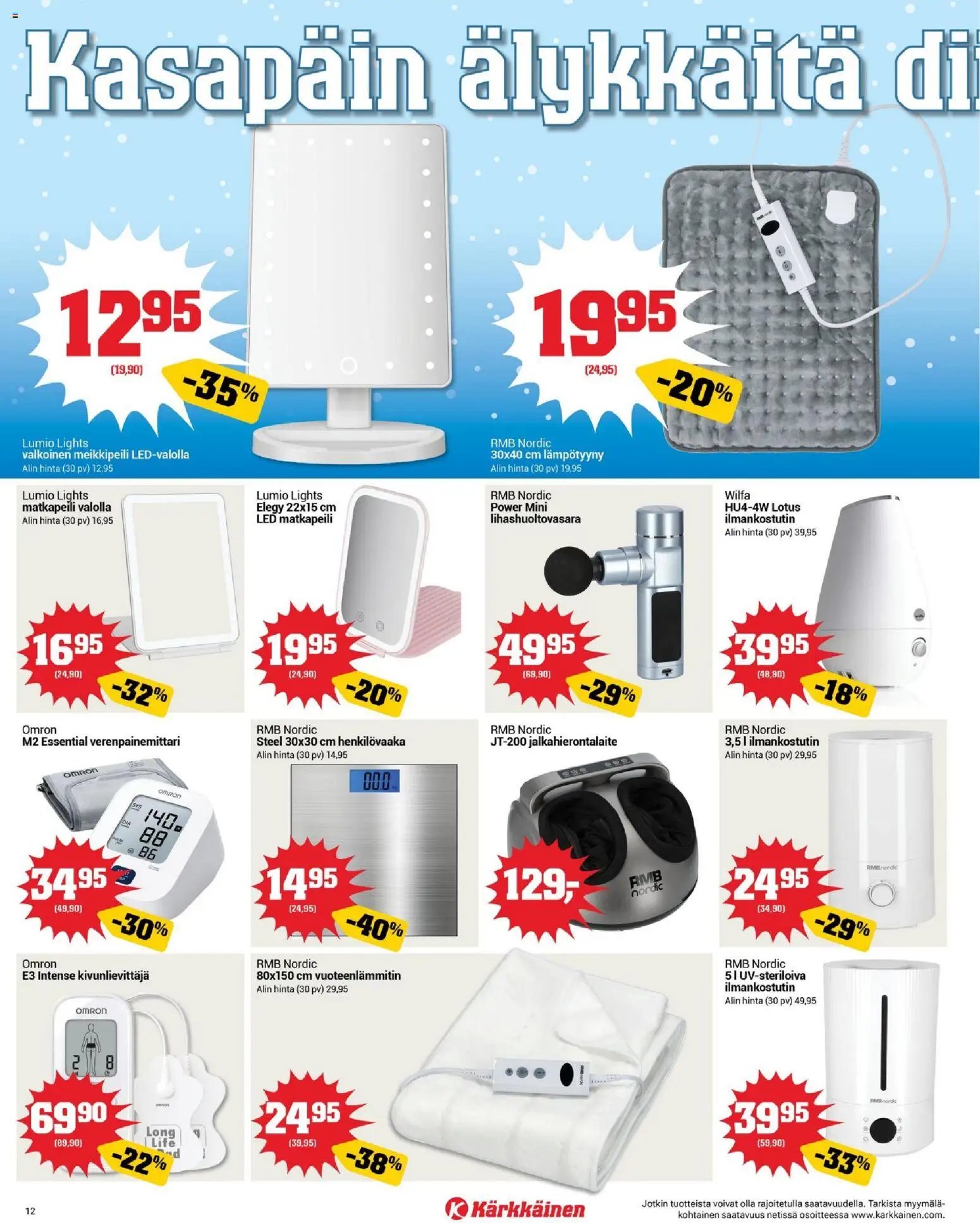 Kärkkäinen tarjoukset