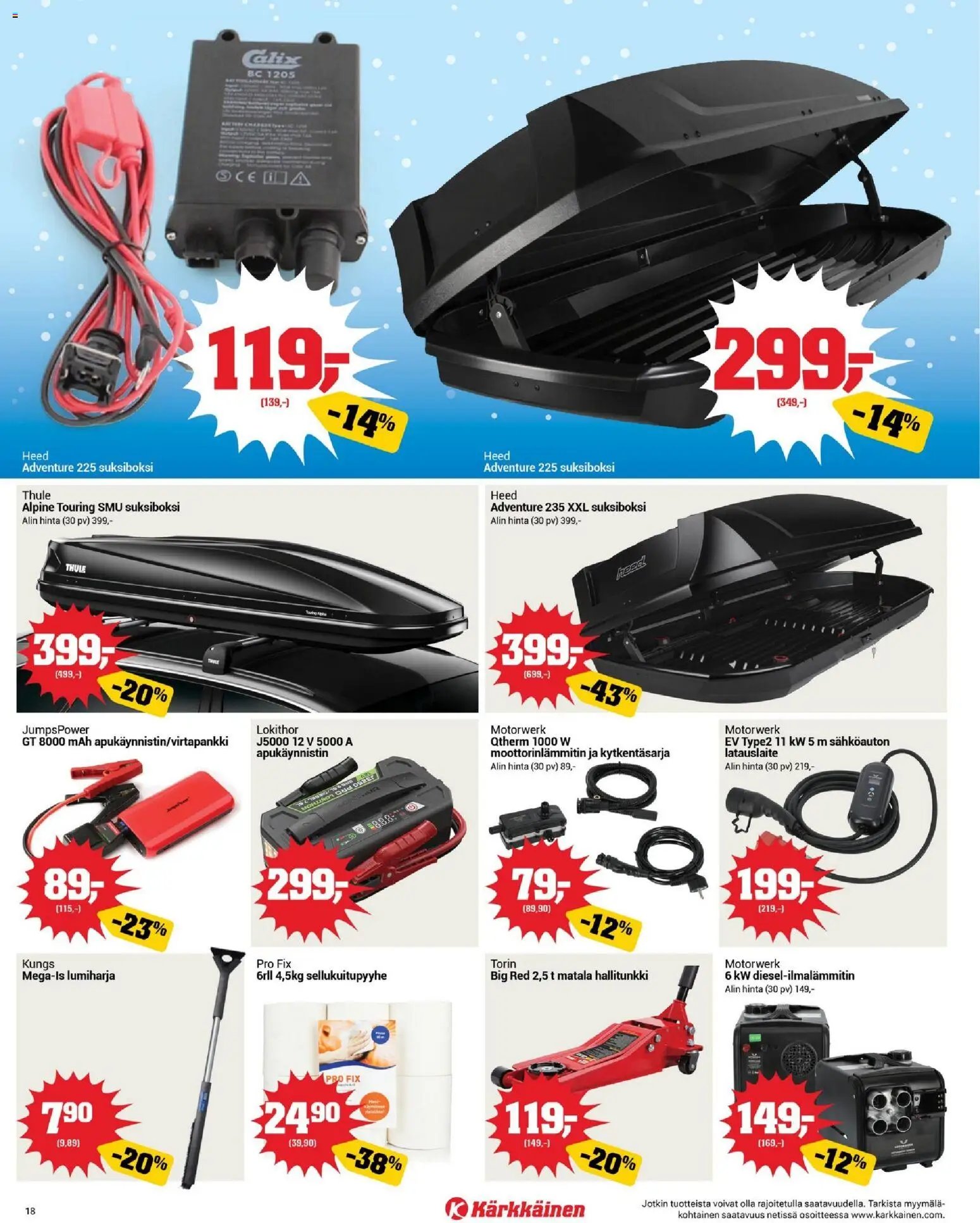 Kärkkäinen tarjoukset