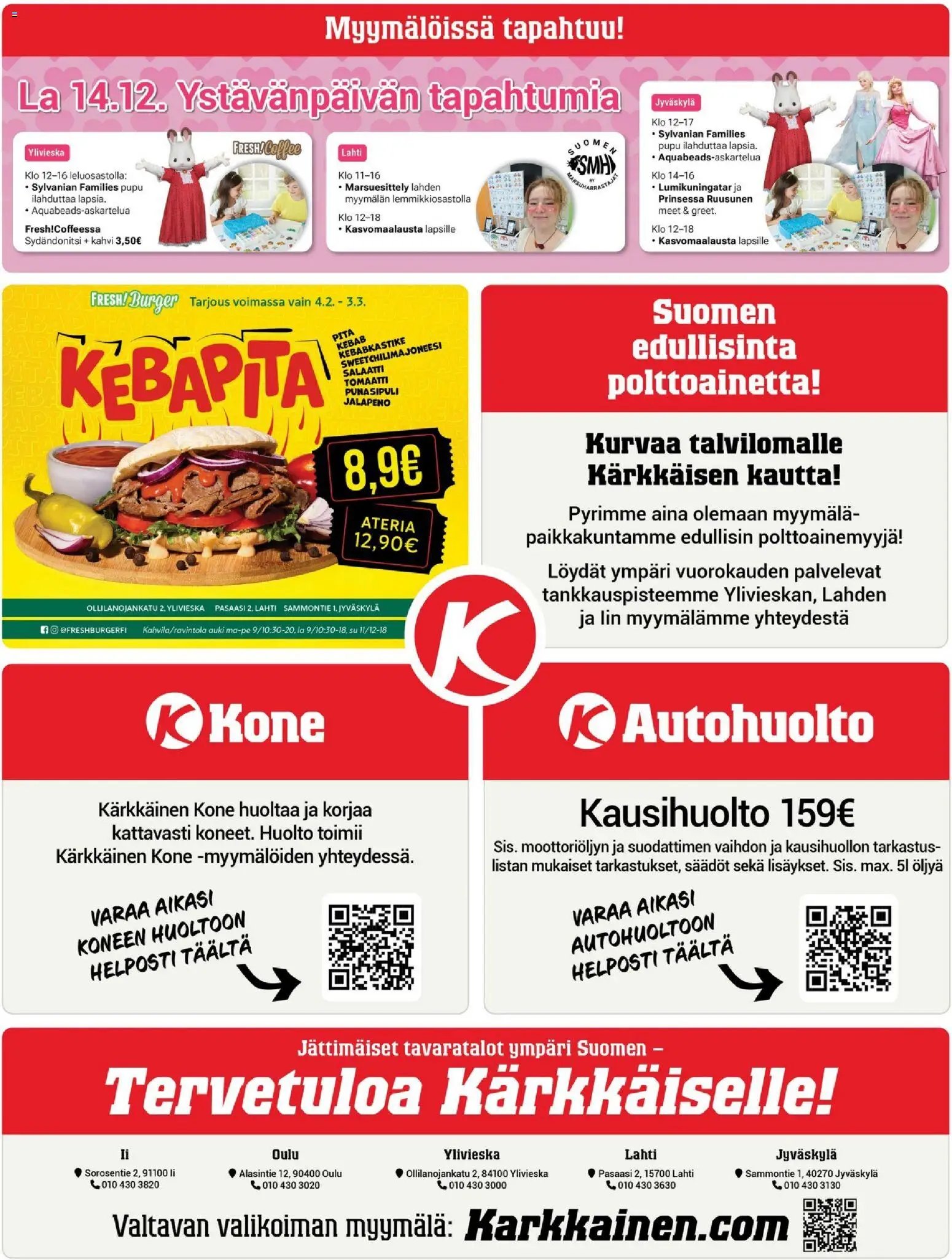 Kärkkäinen tarjoukset