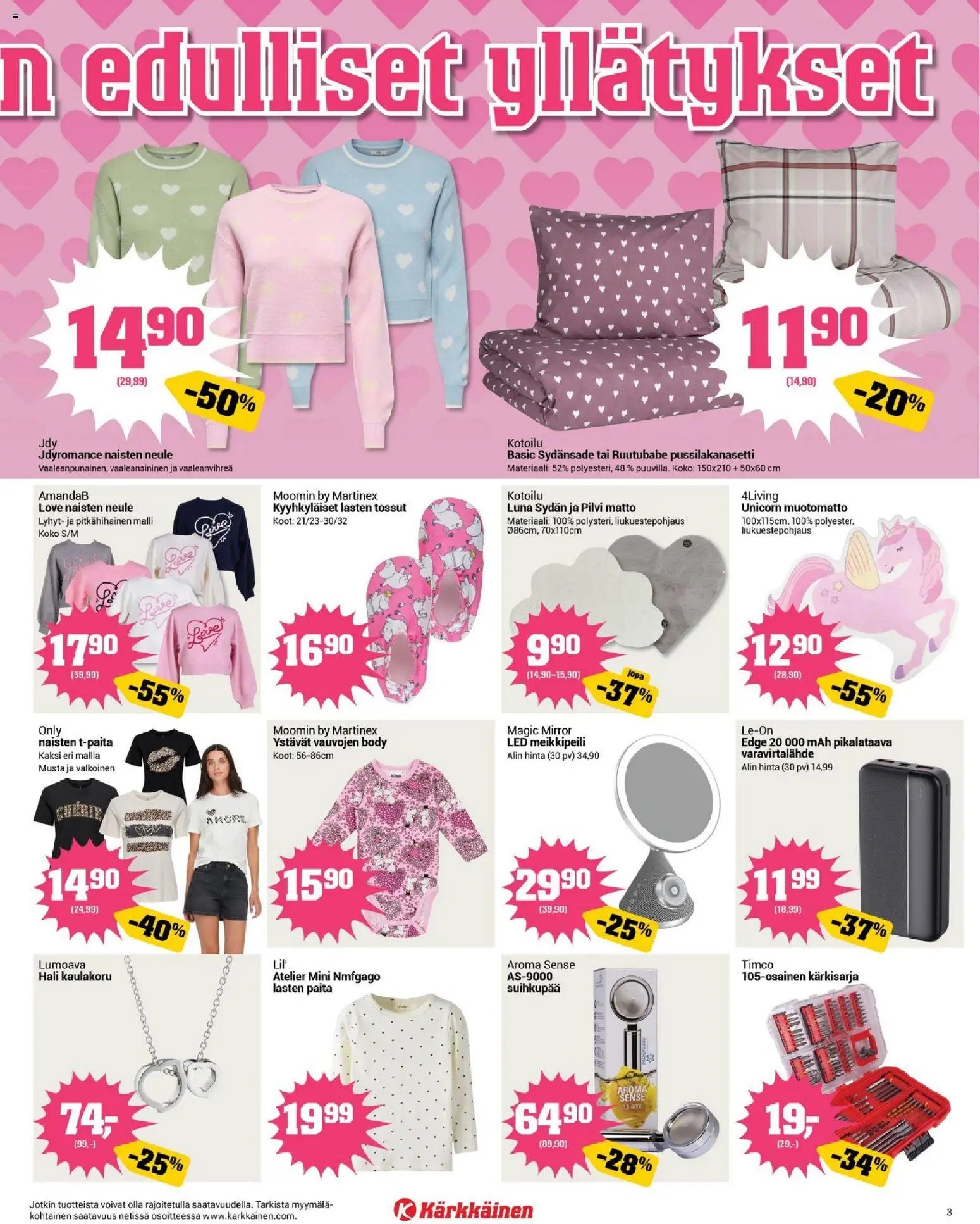 Kärkkäinen tarjoukset