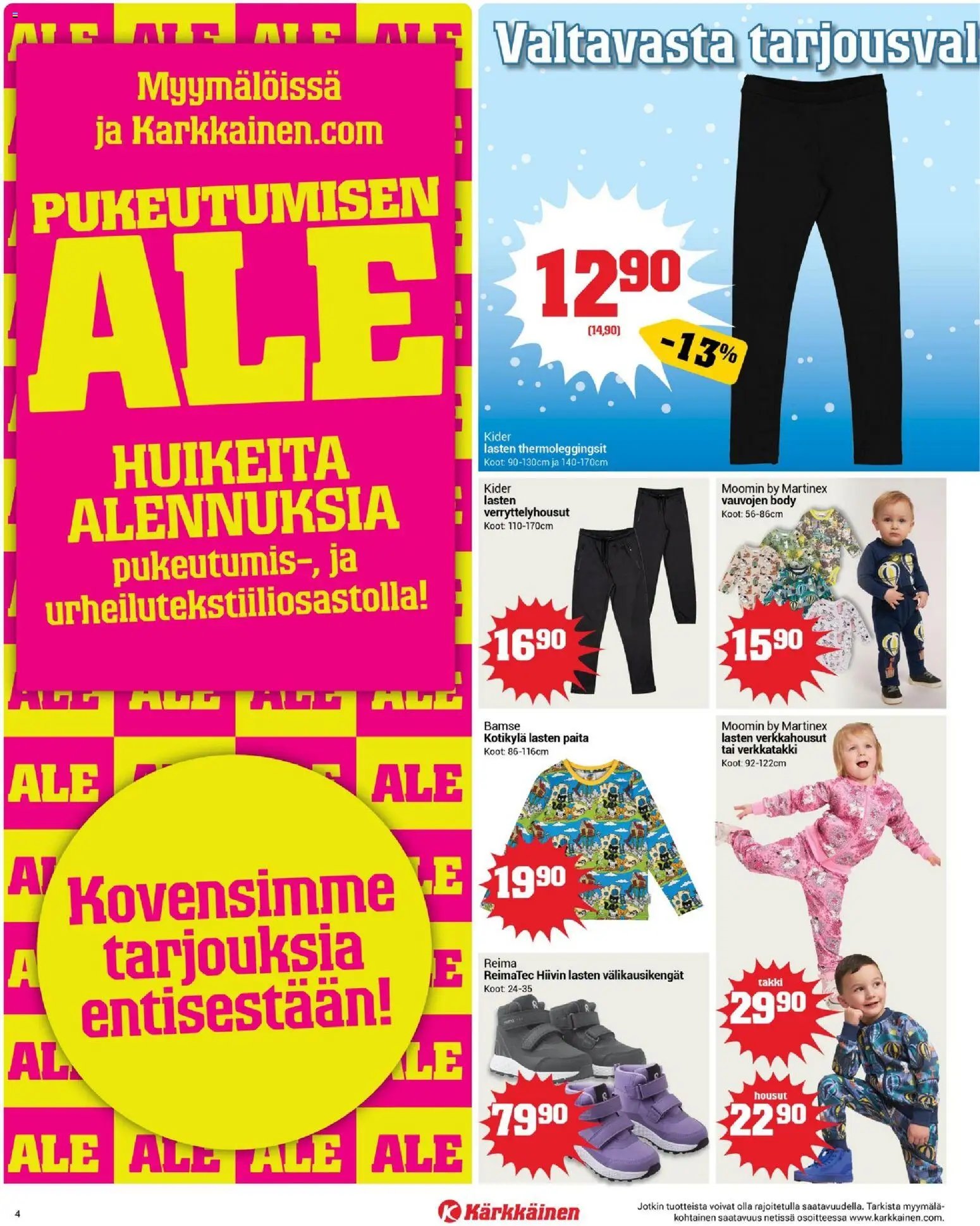 Kärkkäinen tarjoukset