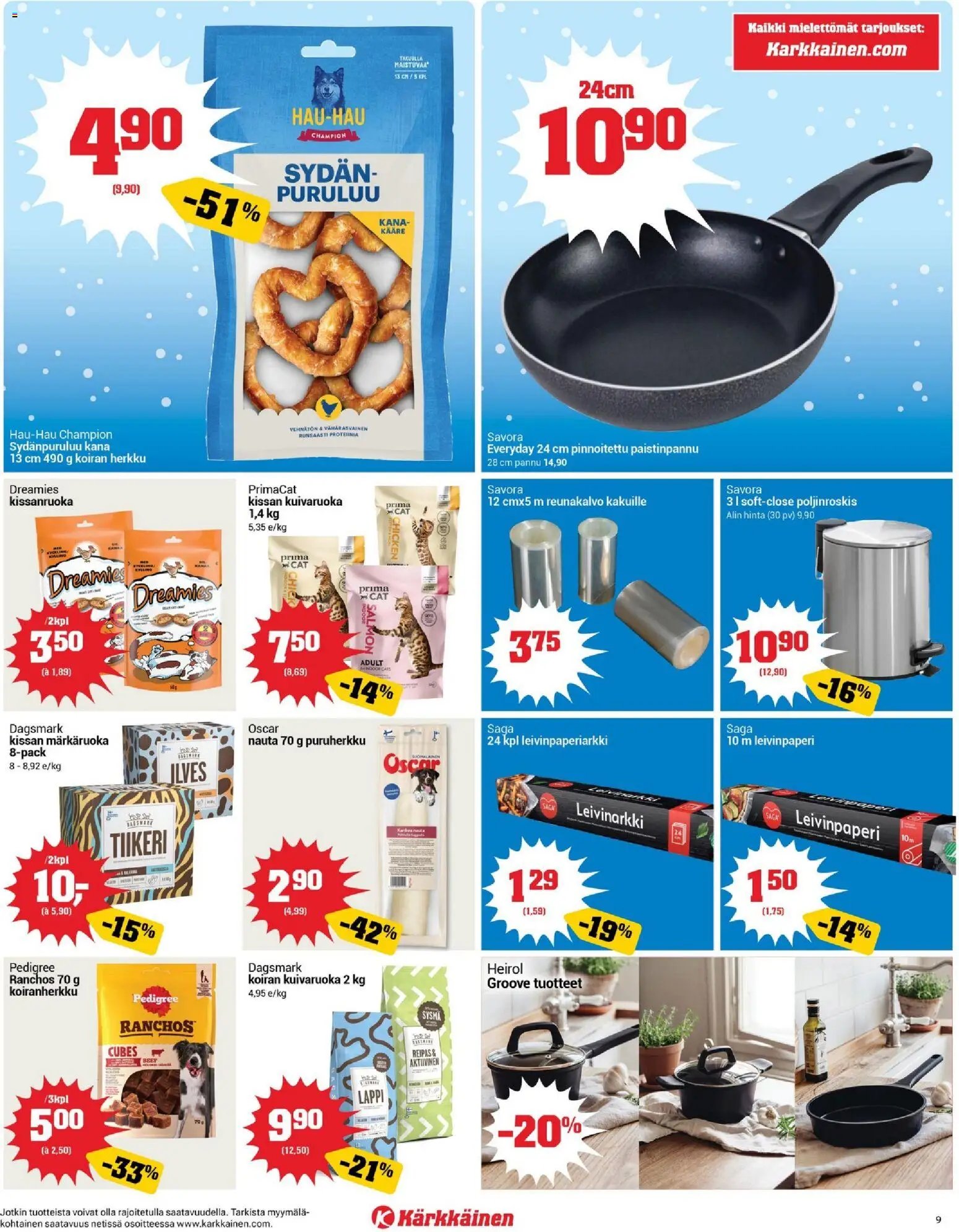 Kärkkäinen tarjoukset