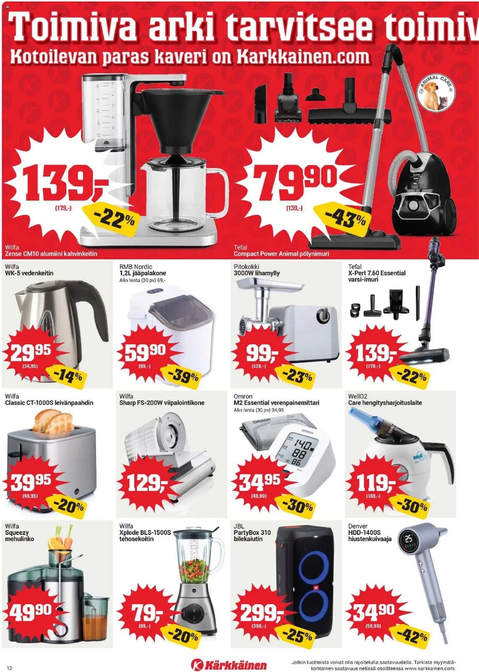 Kärkkäinen tarjoukset