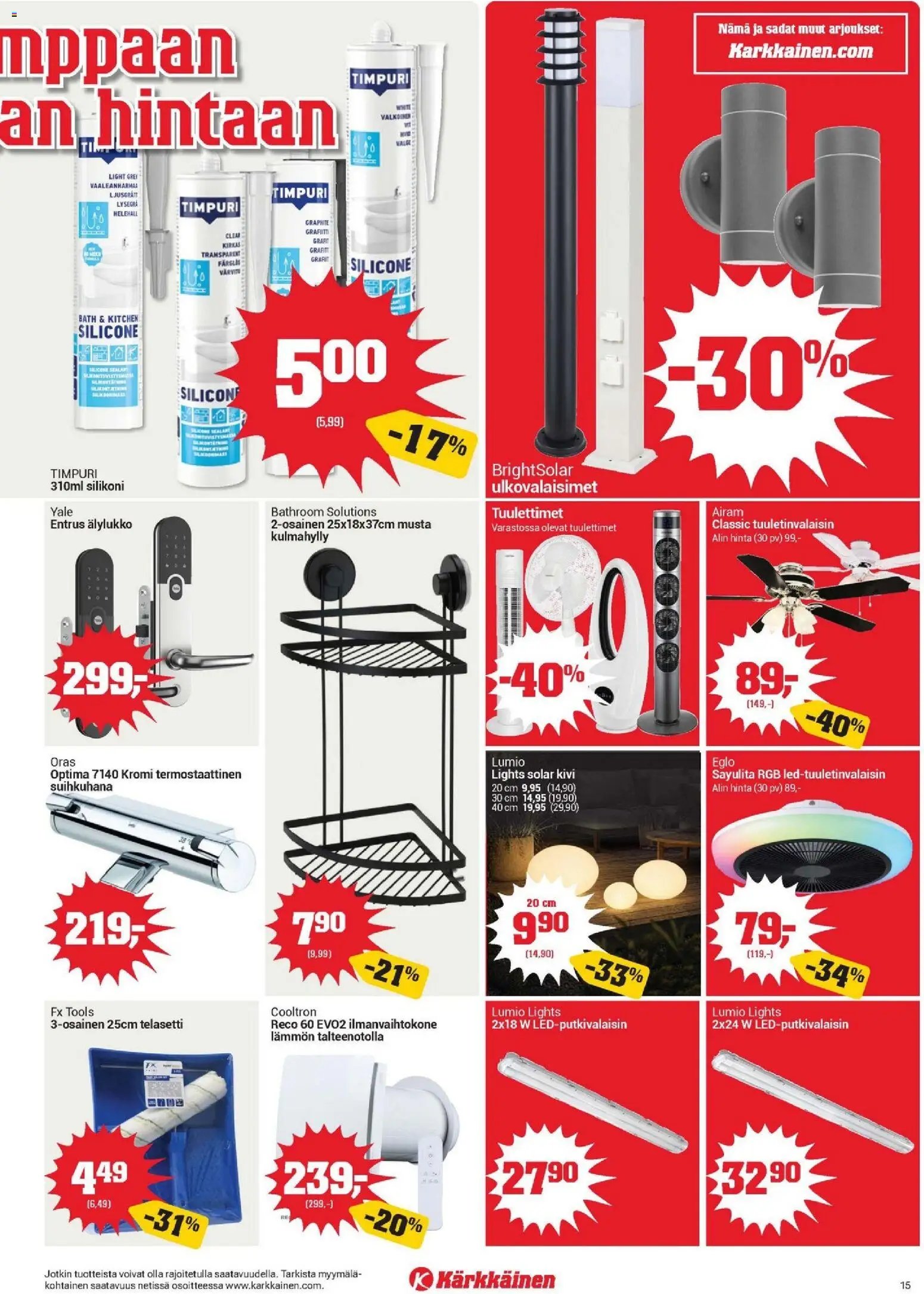 Kärkkäinen tarjoukset