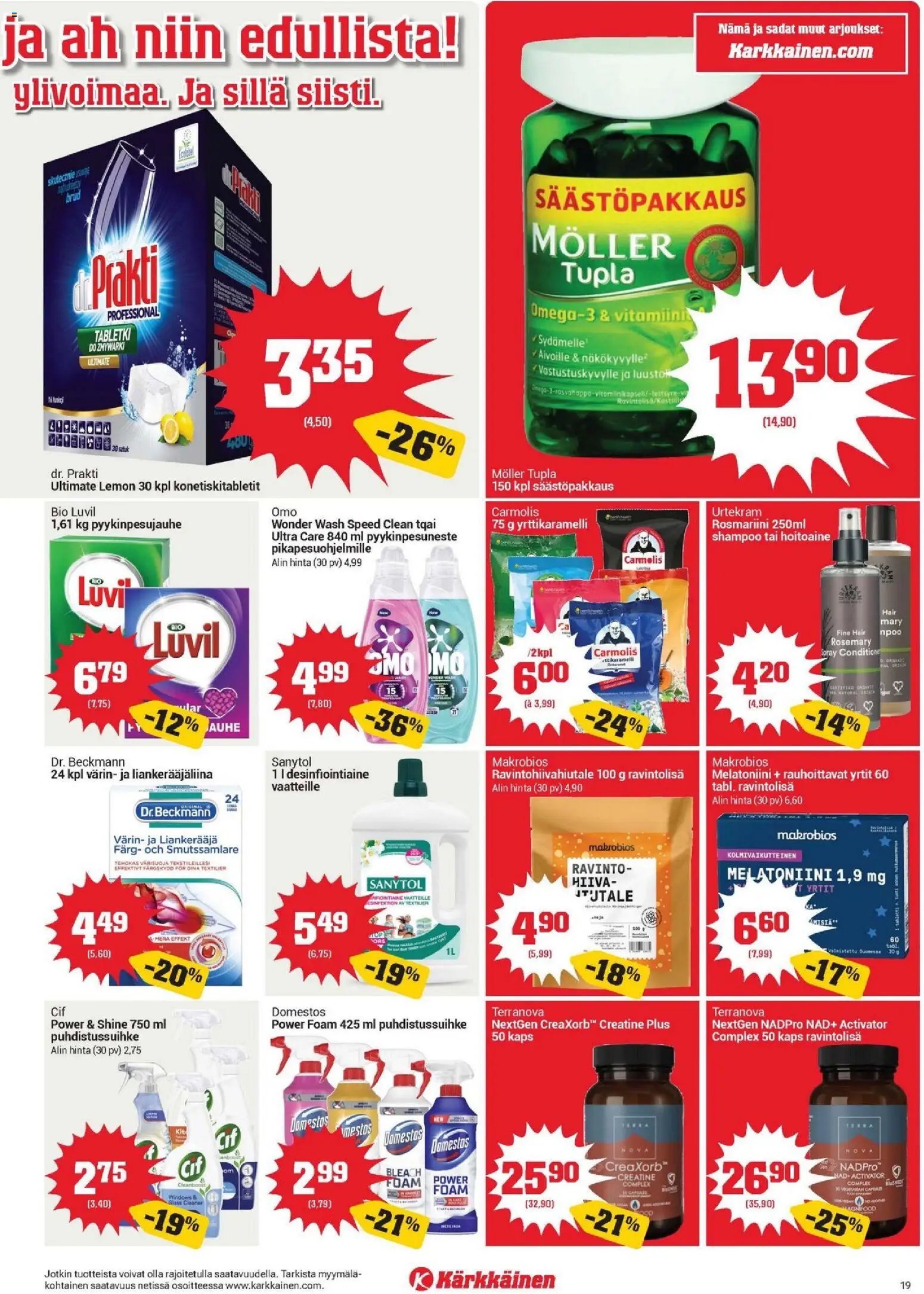Kärkkäinen tarjoukset