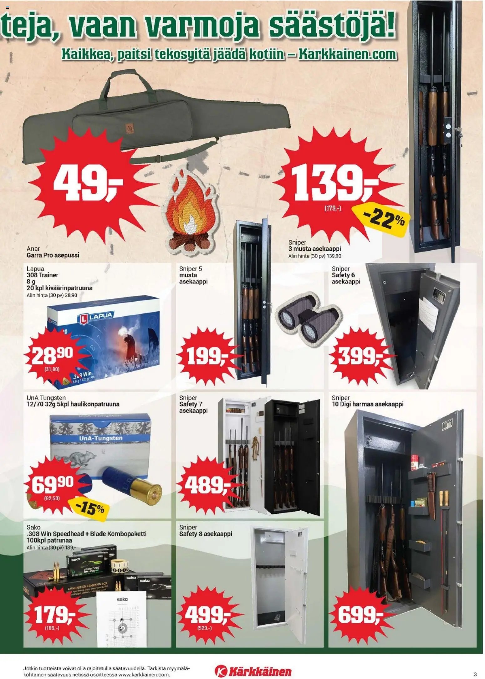 Kärkkäinen tarjoukset