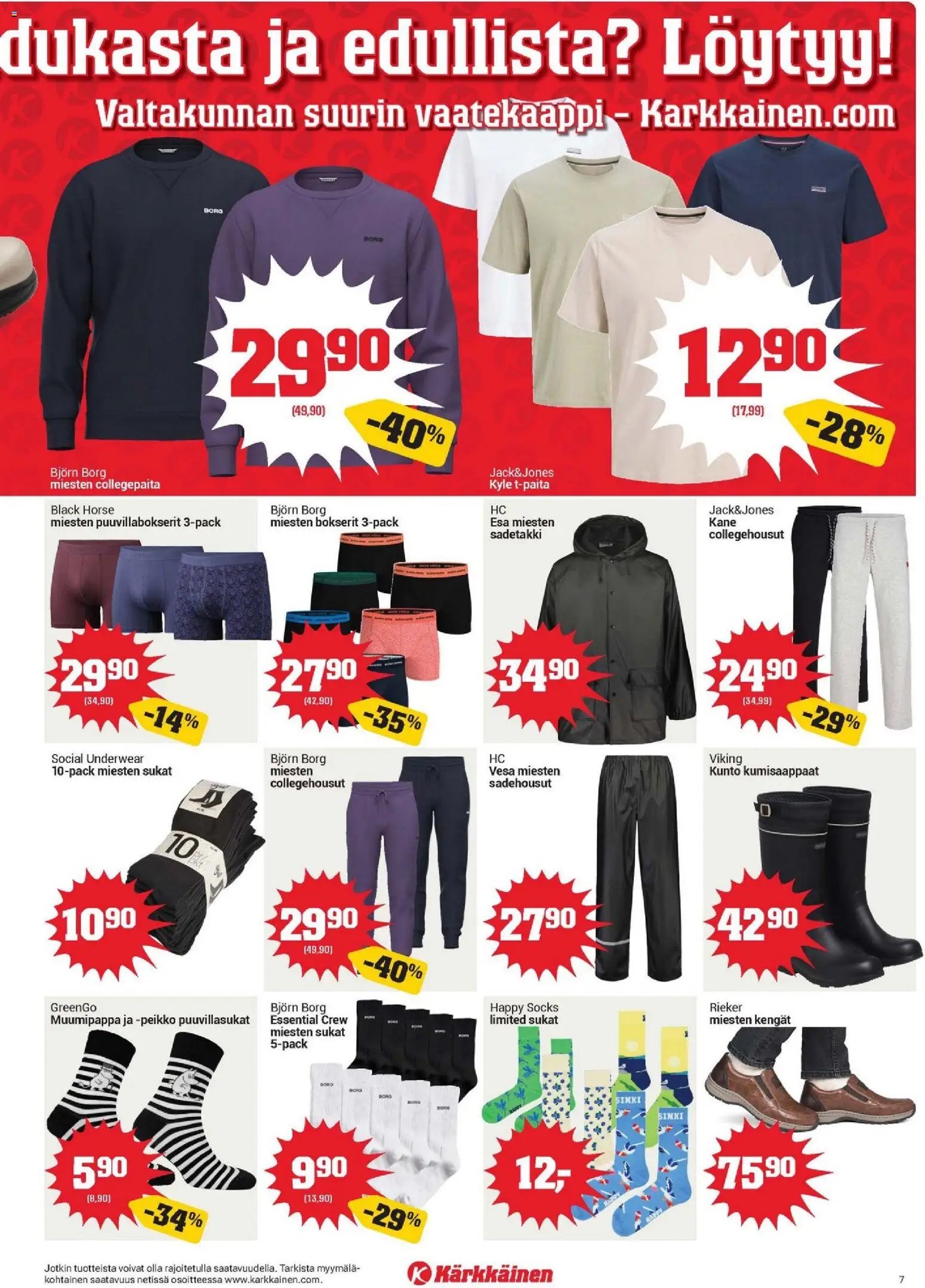 Kärkkäinen tarjoukset