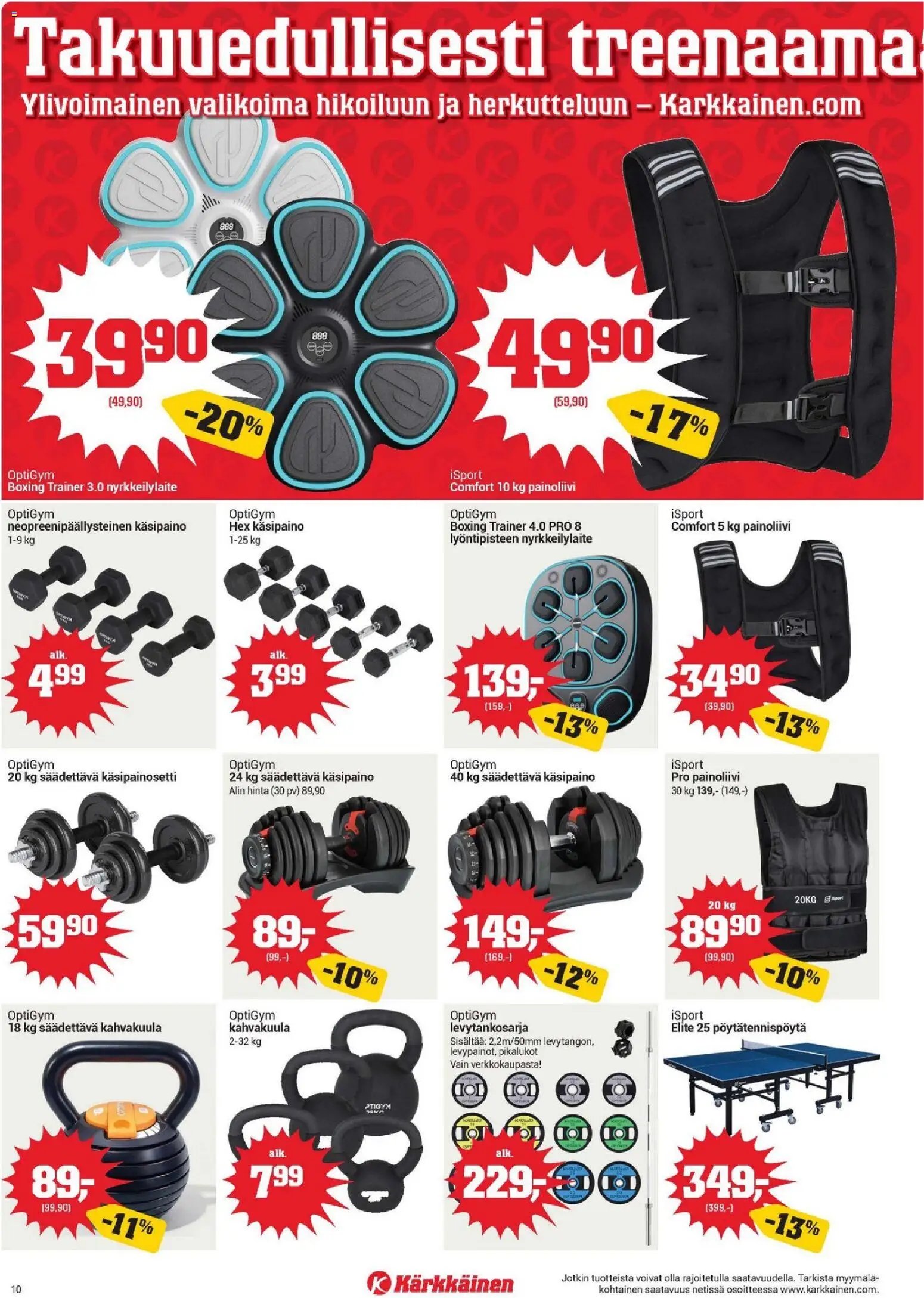 Kärkkäinen tarjoukset