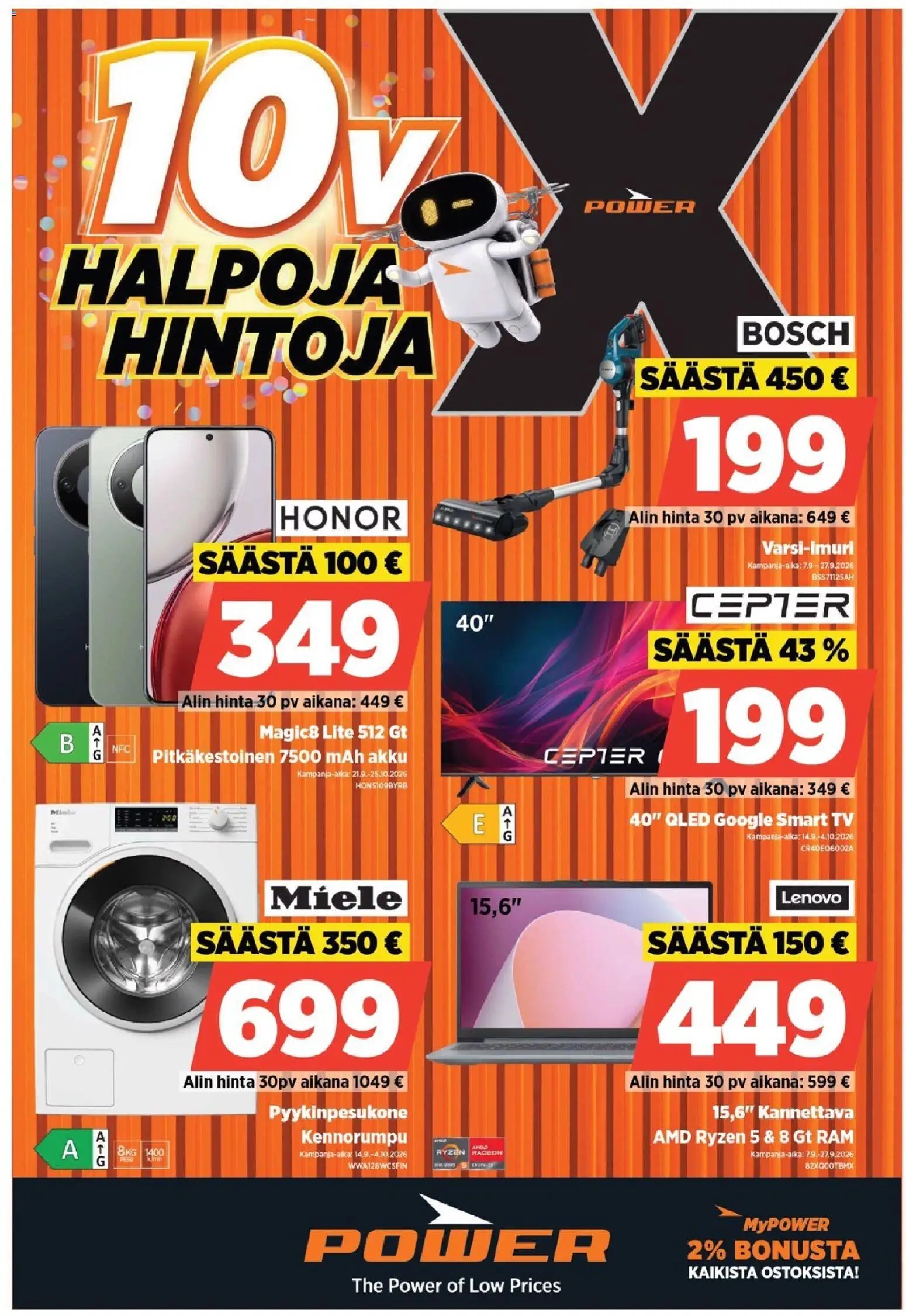 Power tarjoukset