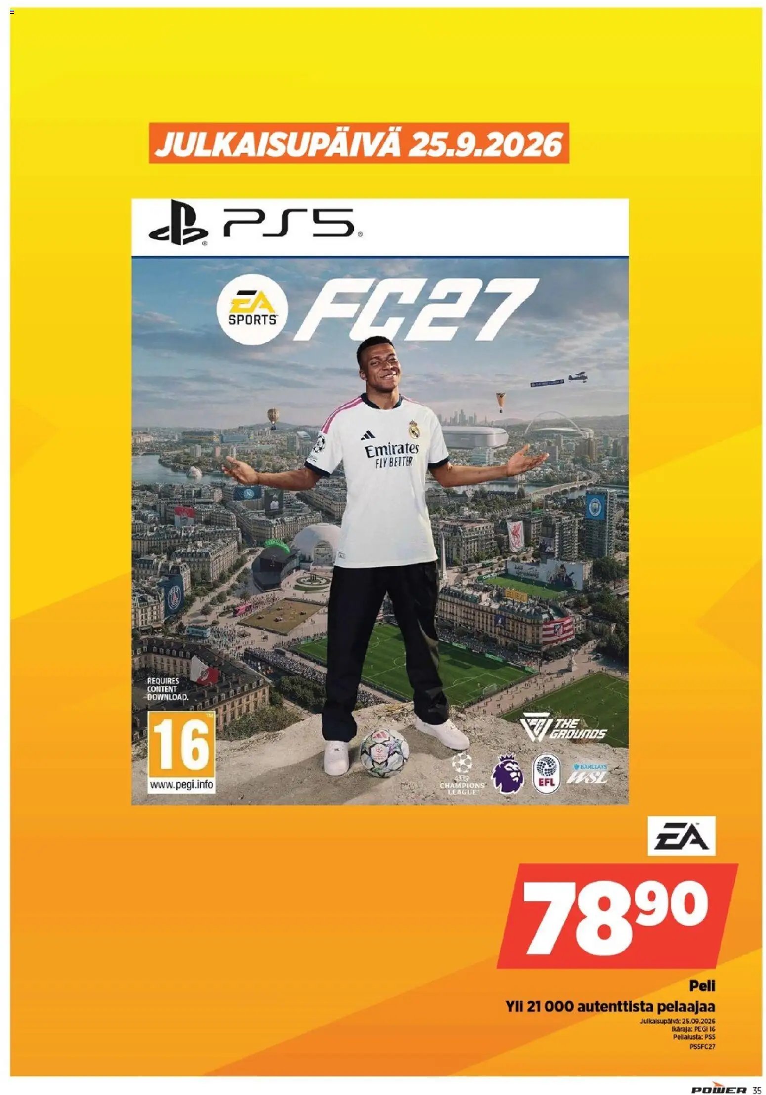 Power tarjoukset
