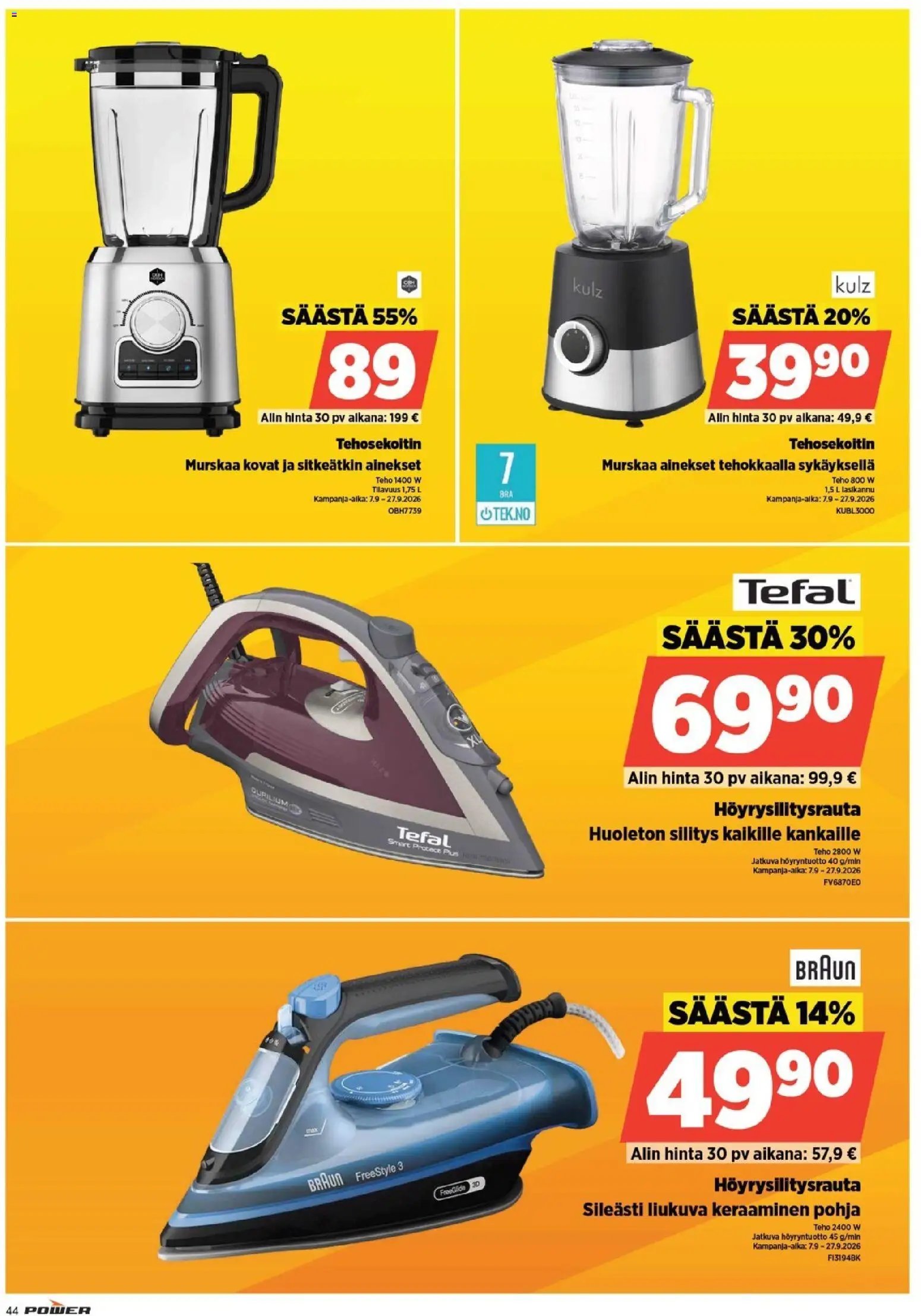 Power tarjoukset
