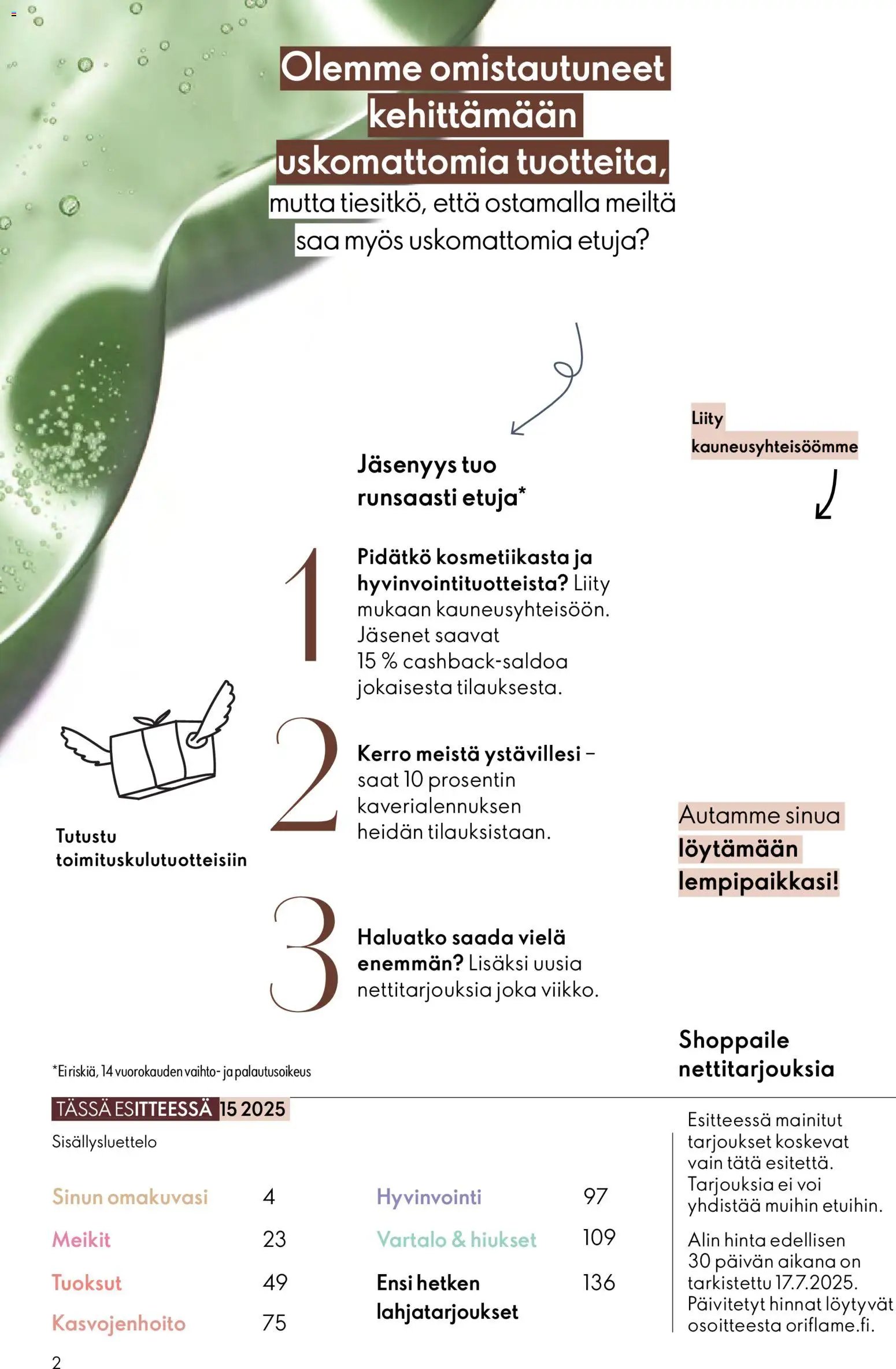 Oriflame - Esite 15 (2025-10-29 - 2025-11-18)