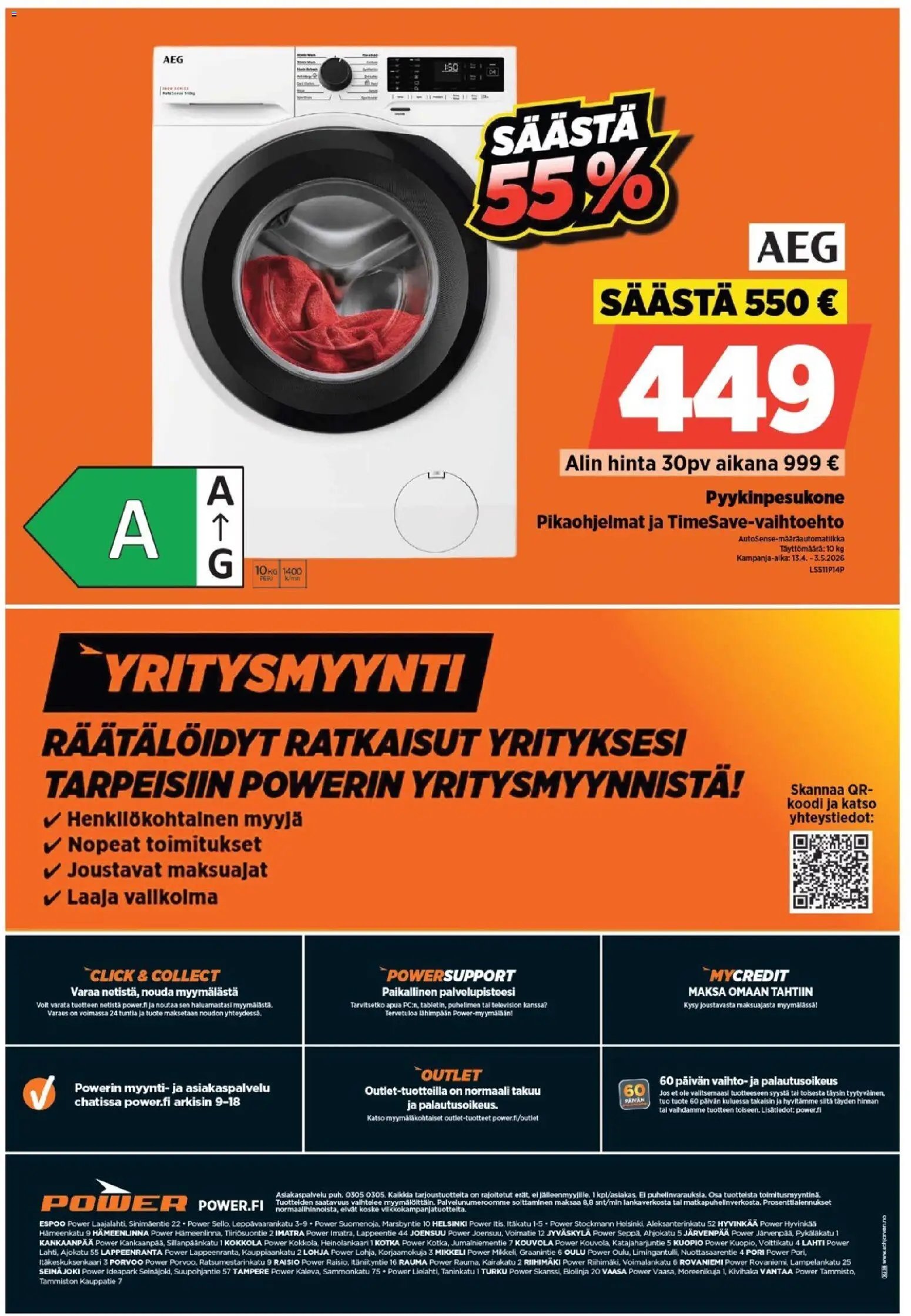 Power tarjoukset