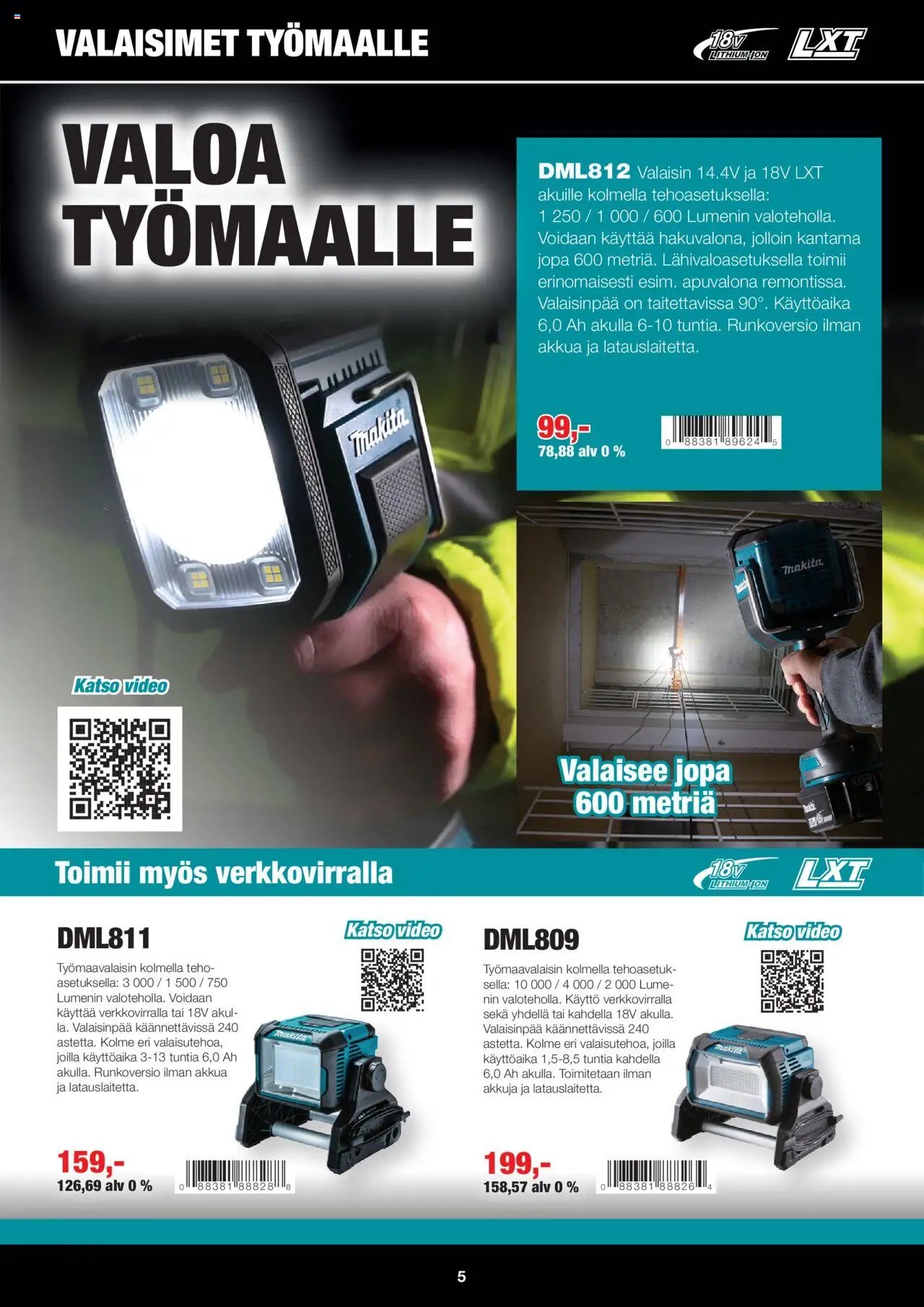 Makita tarjoukset