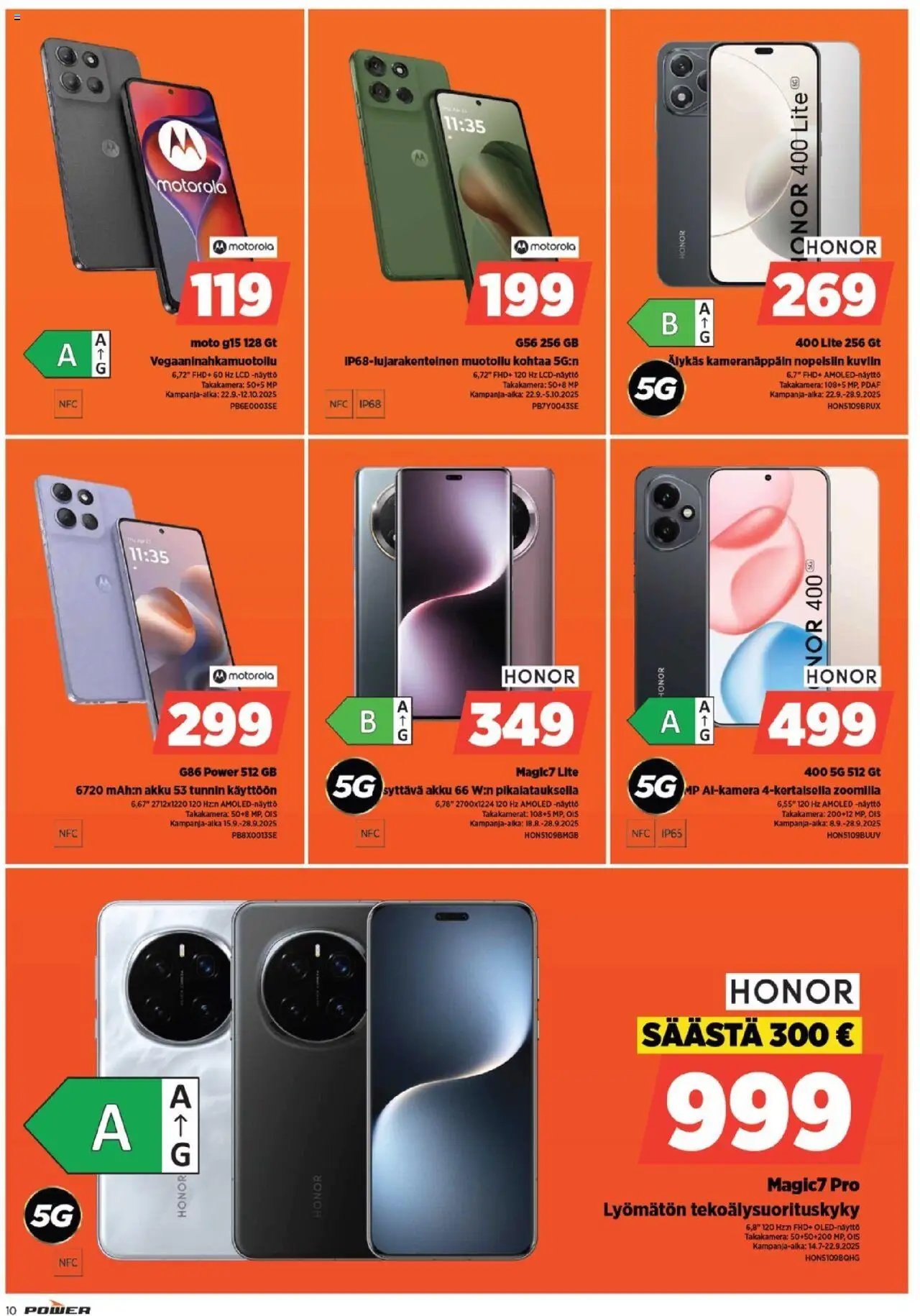 Power tarjoukset (2025-09-22 - 2025-09-29)