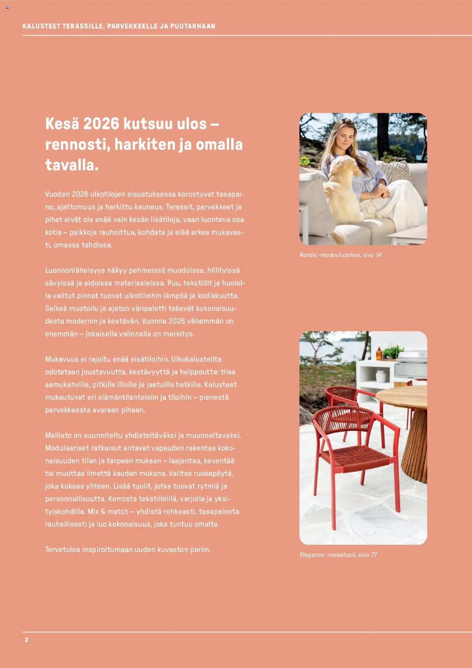Masku tarjoukset - Puutarhakalustekuvasto 2026