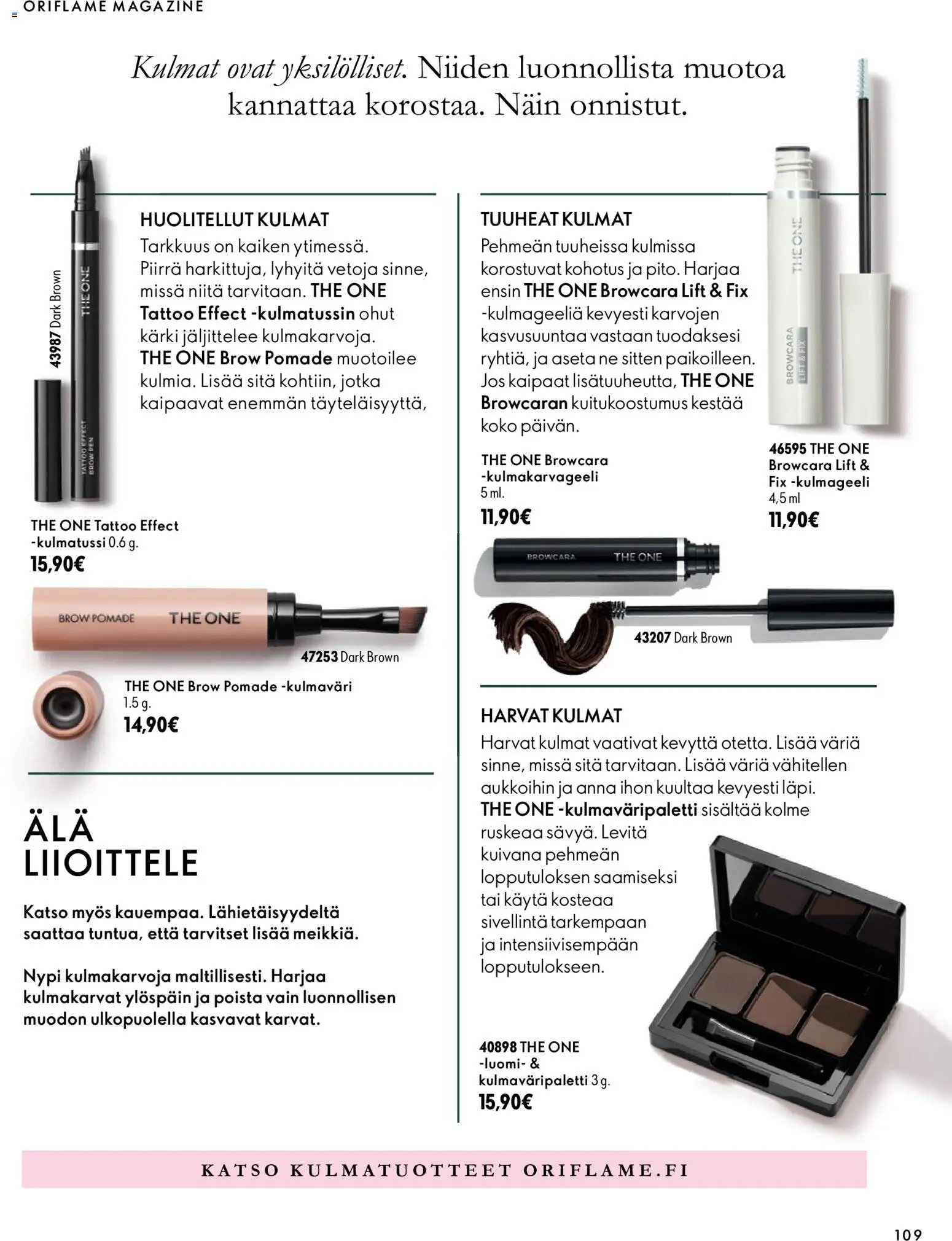 Oriflame tarjoukset