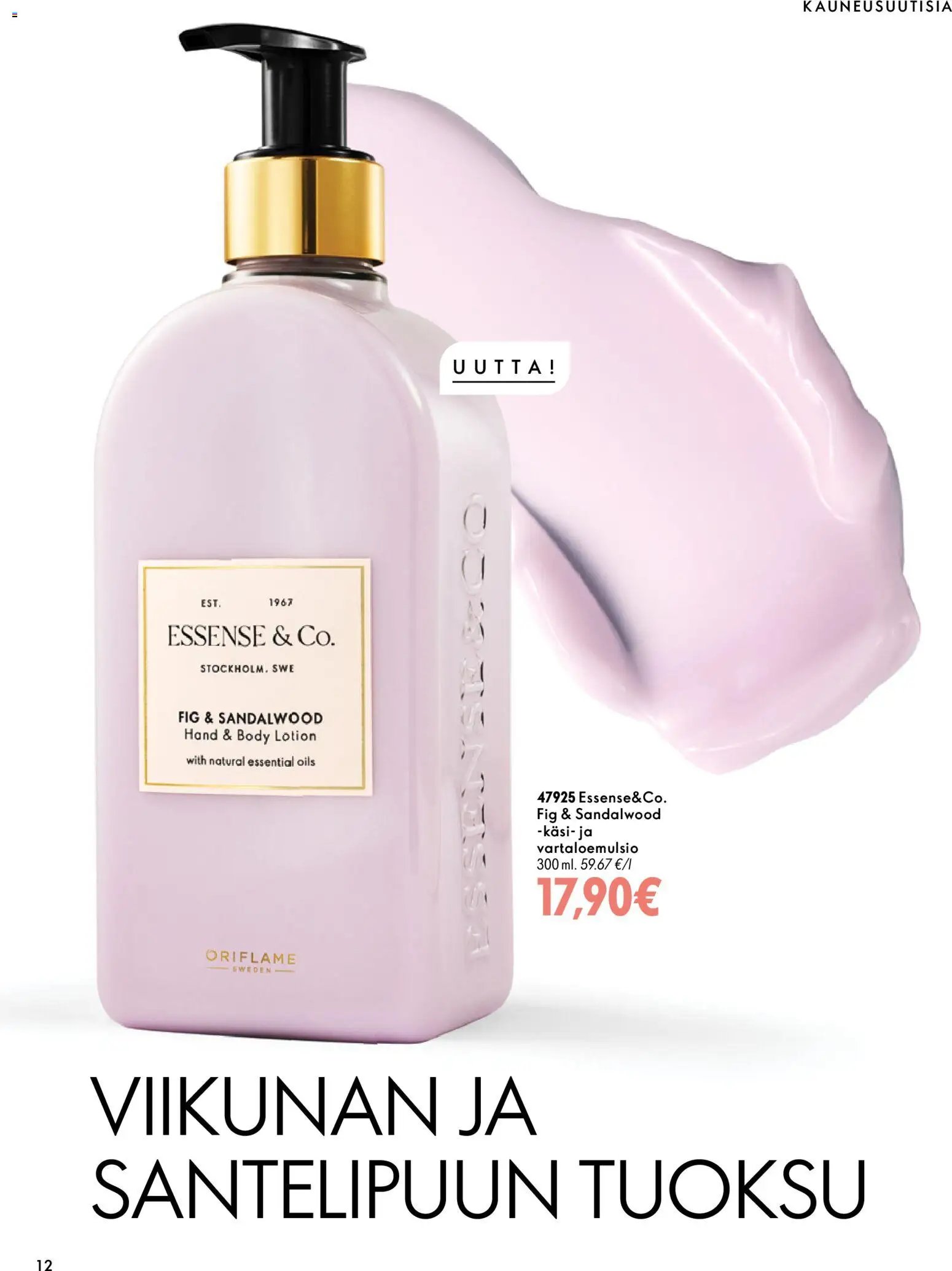 Oriflame tarjoukset