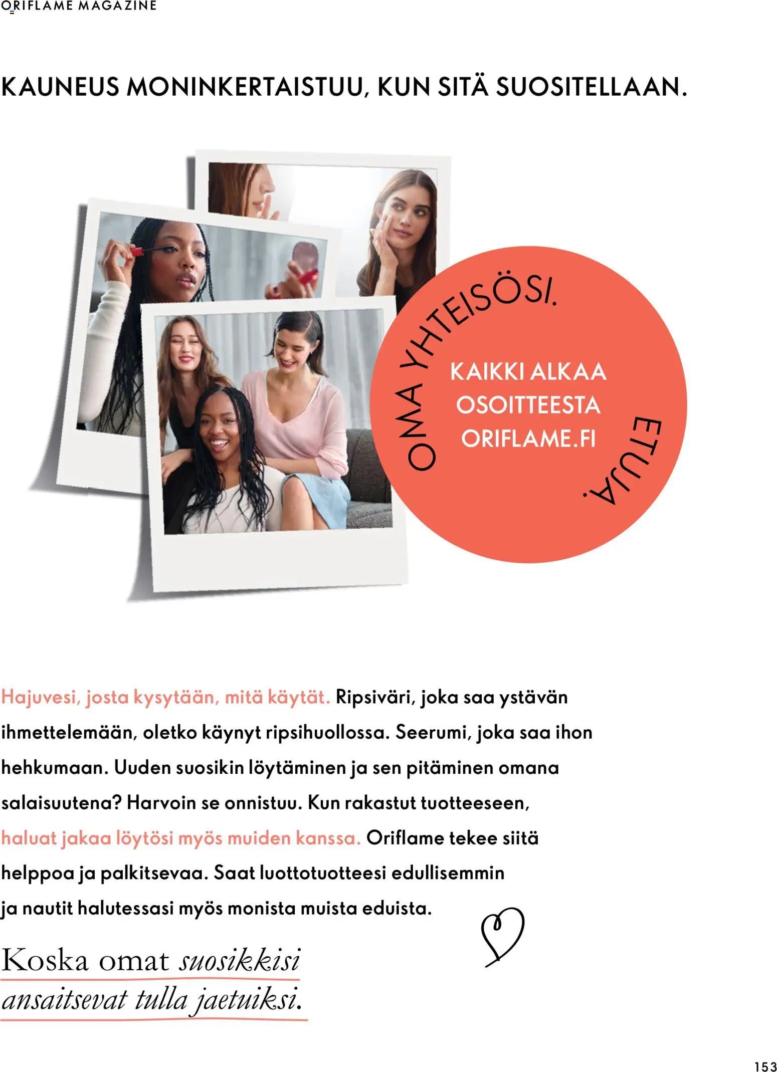 Oriflame tarjoukset