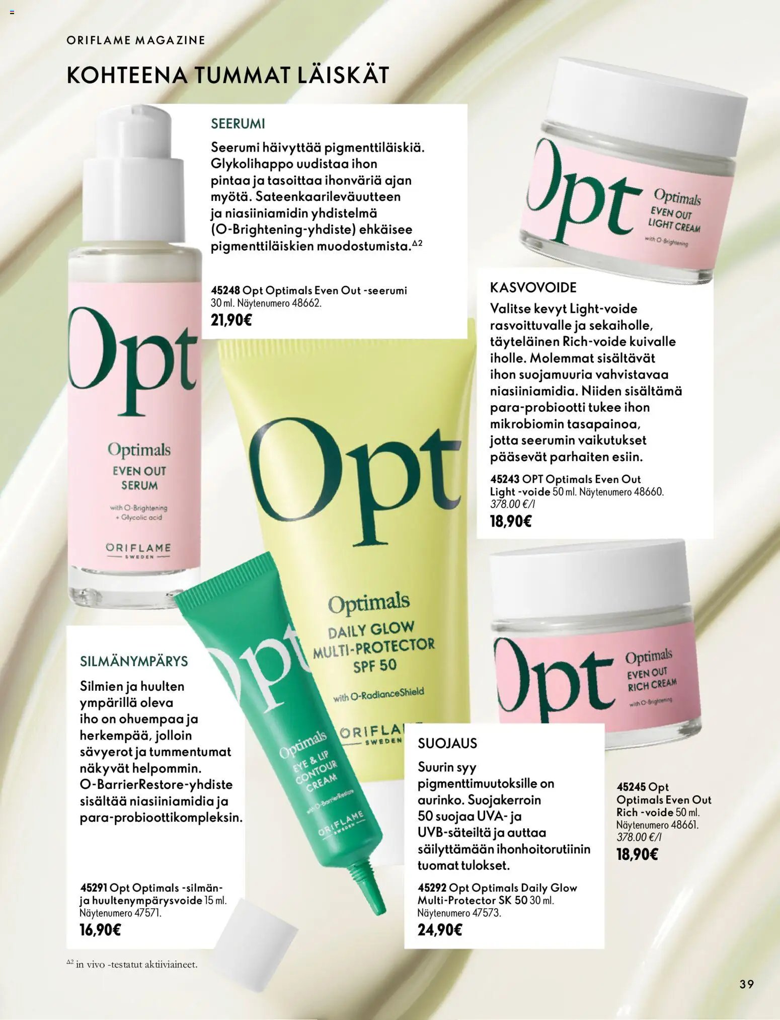 Oriflame tarjoukset