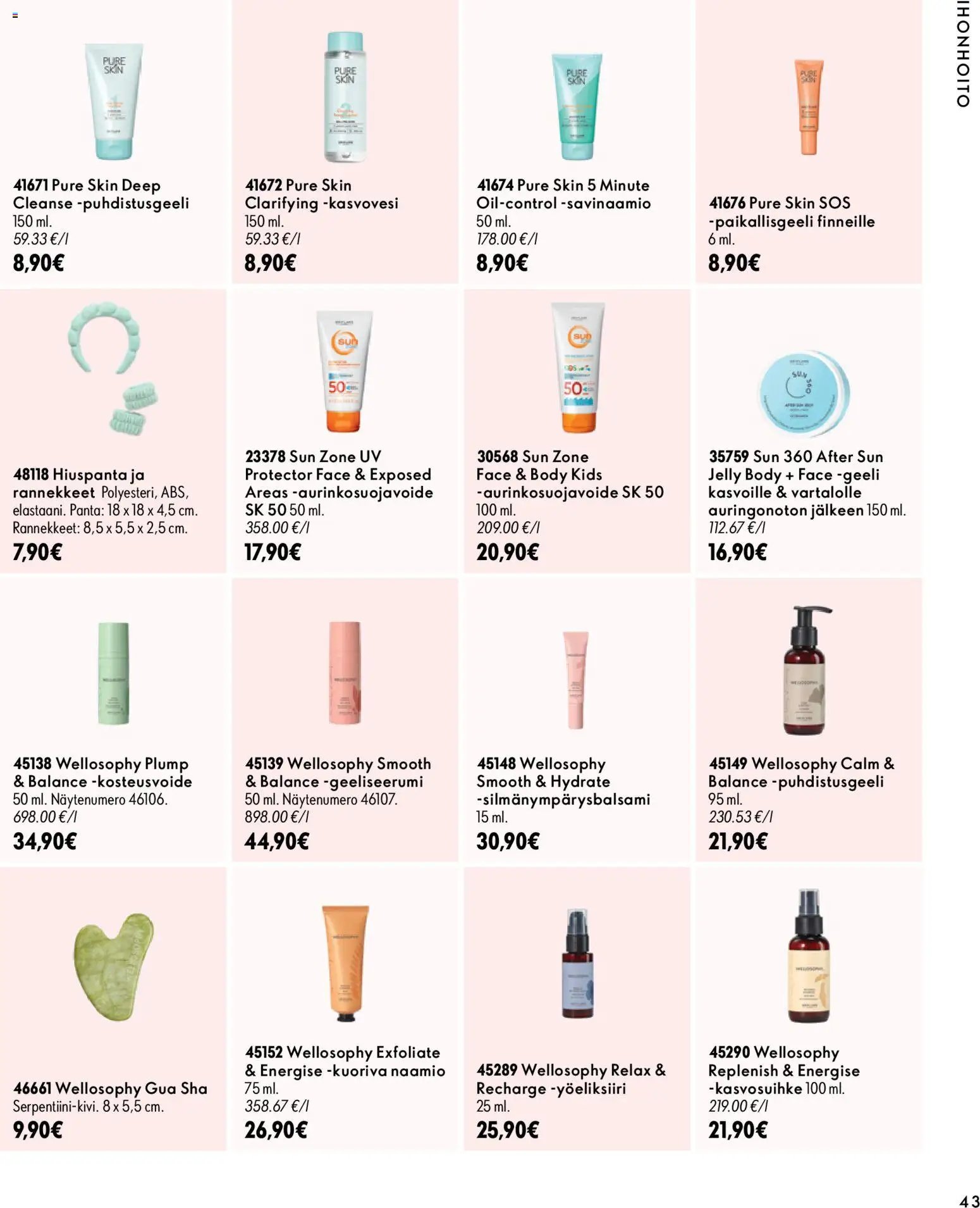 Oriflame tarjoukset