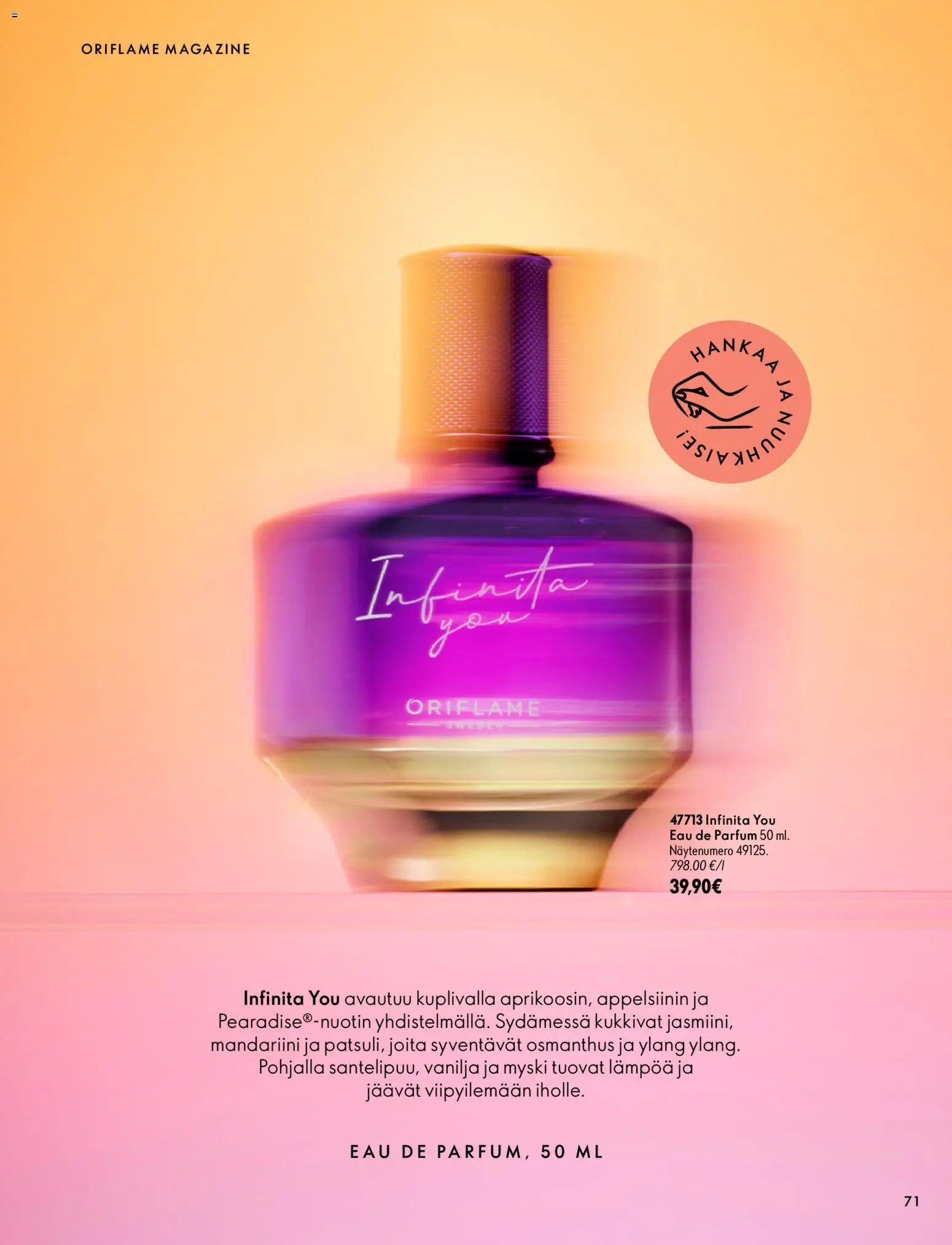 Oriflame tarjoukset