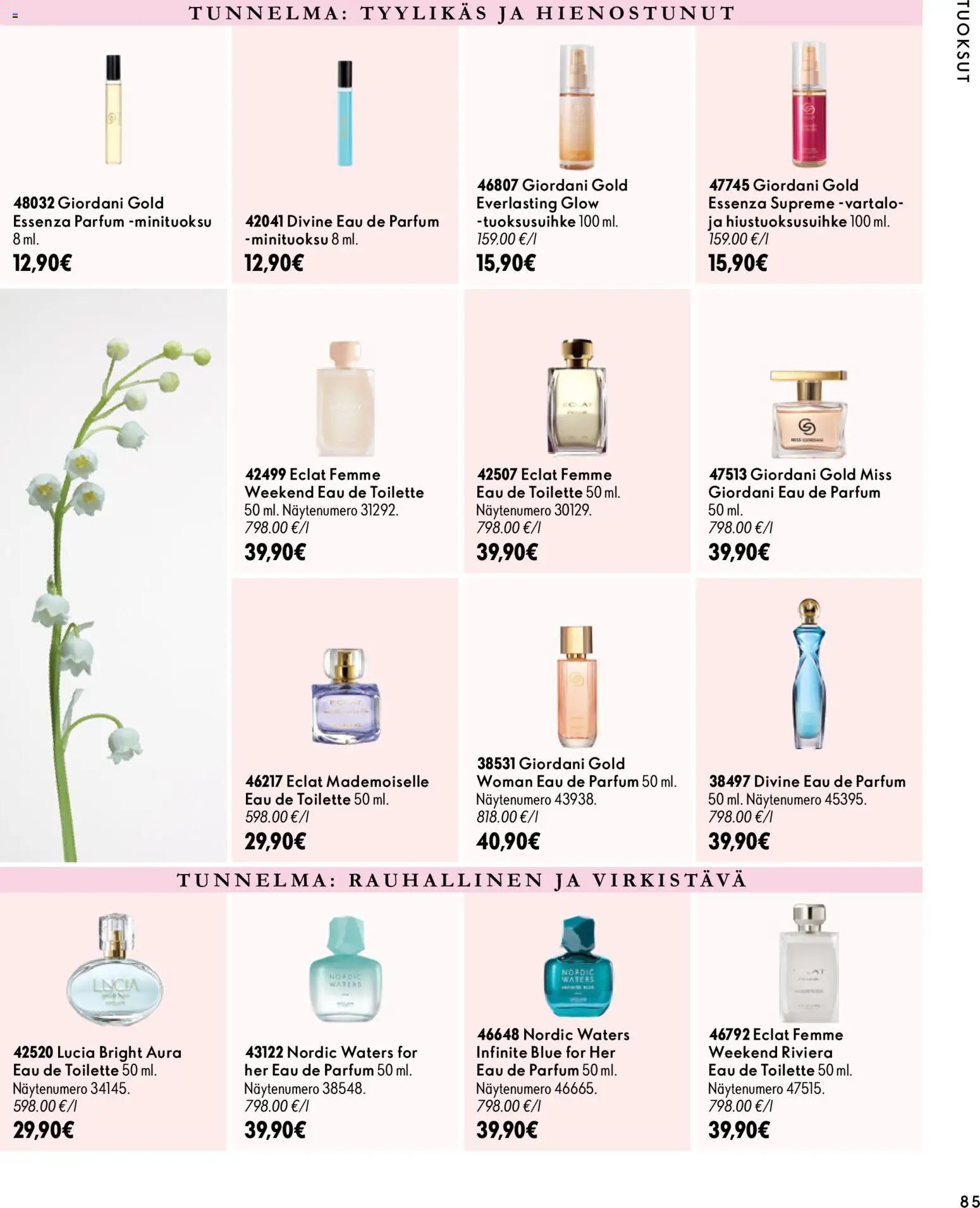Oriflame tarjoukset