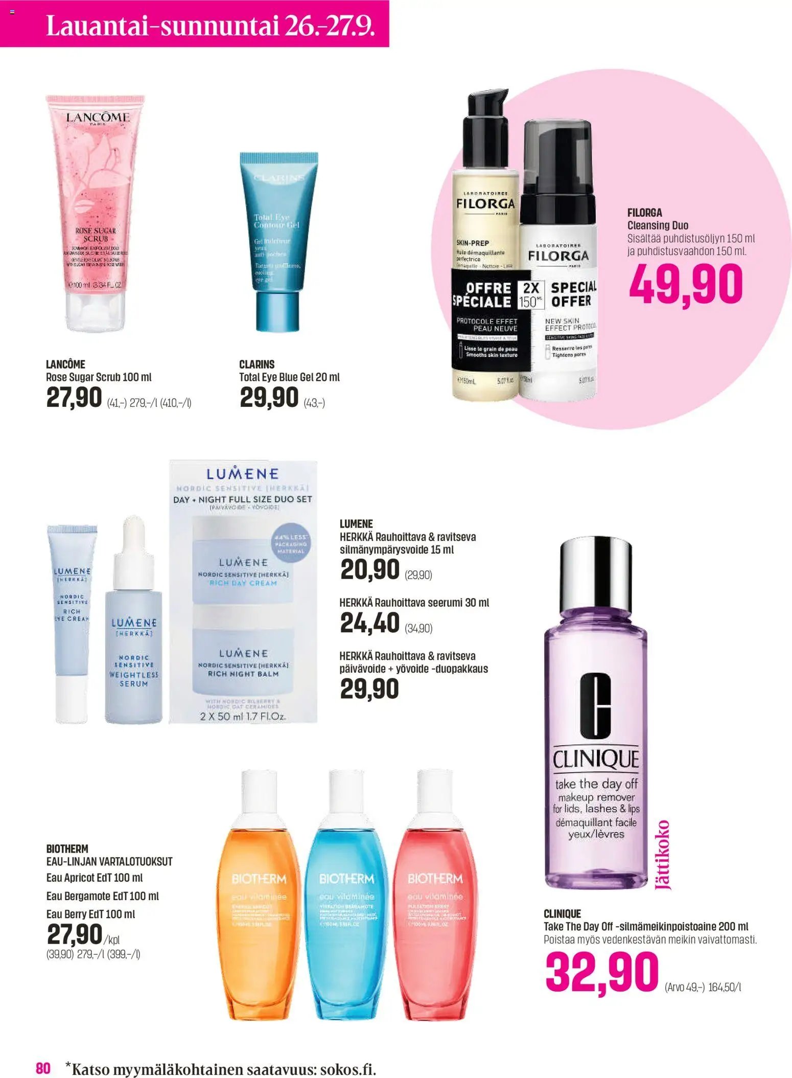 Sokos -  Emotion 3plus1 kuvasto syksy 2026