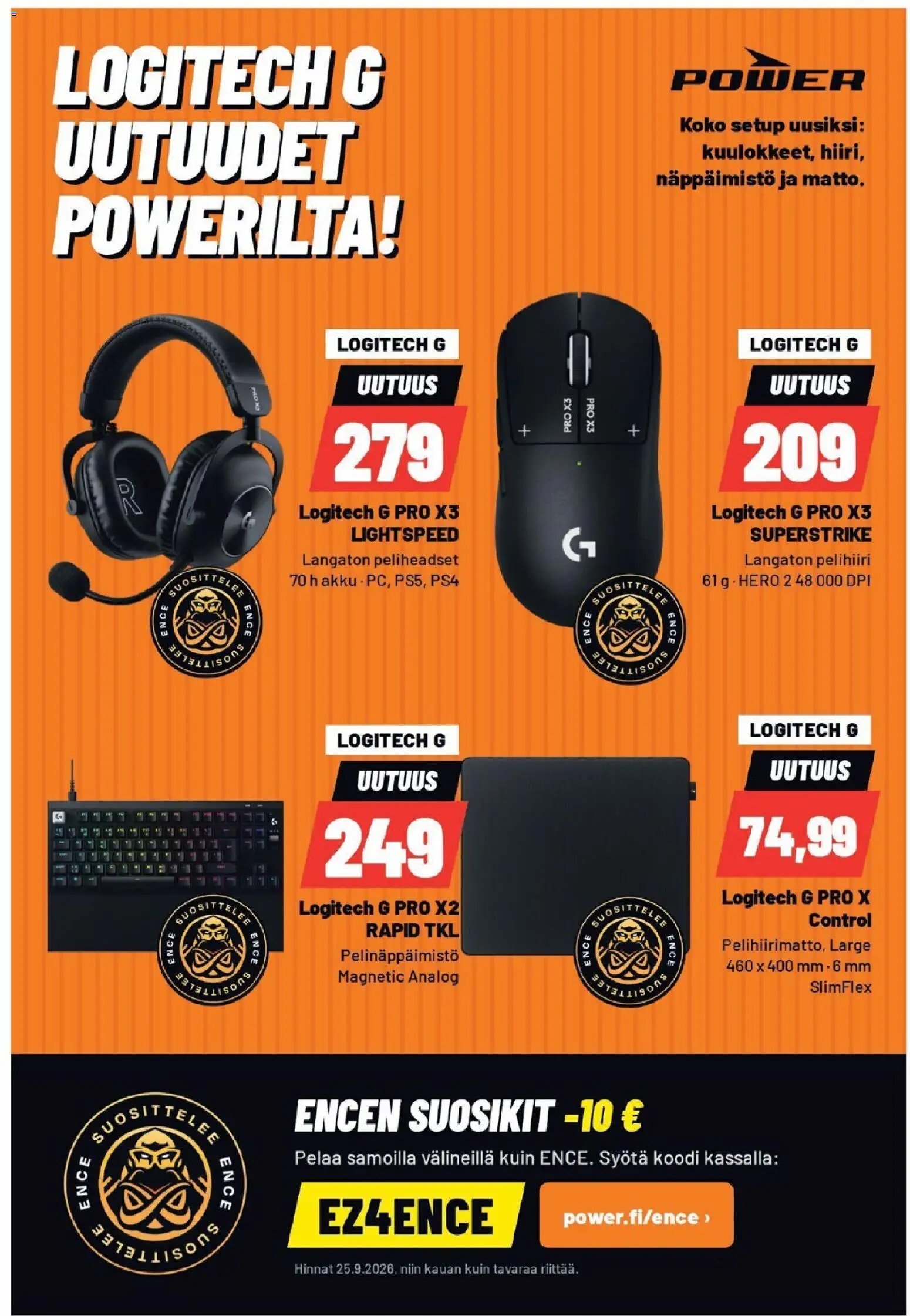 Power tarjoukset