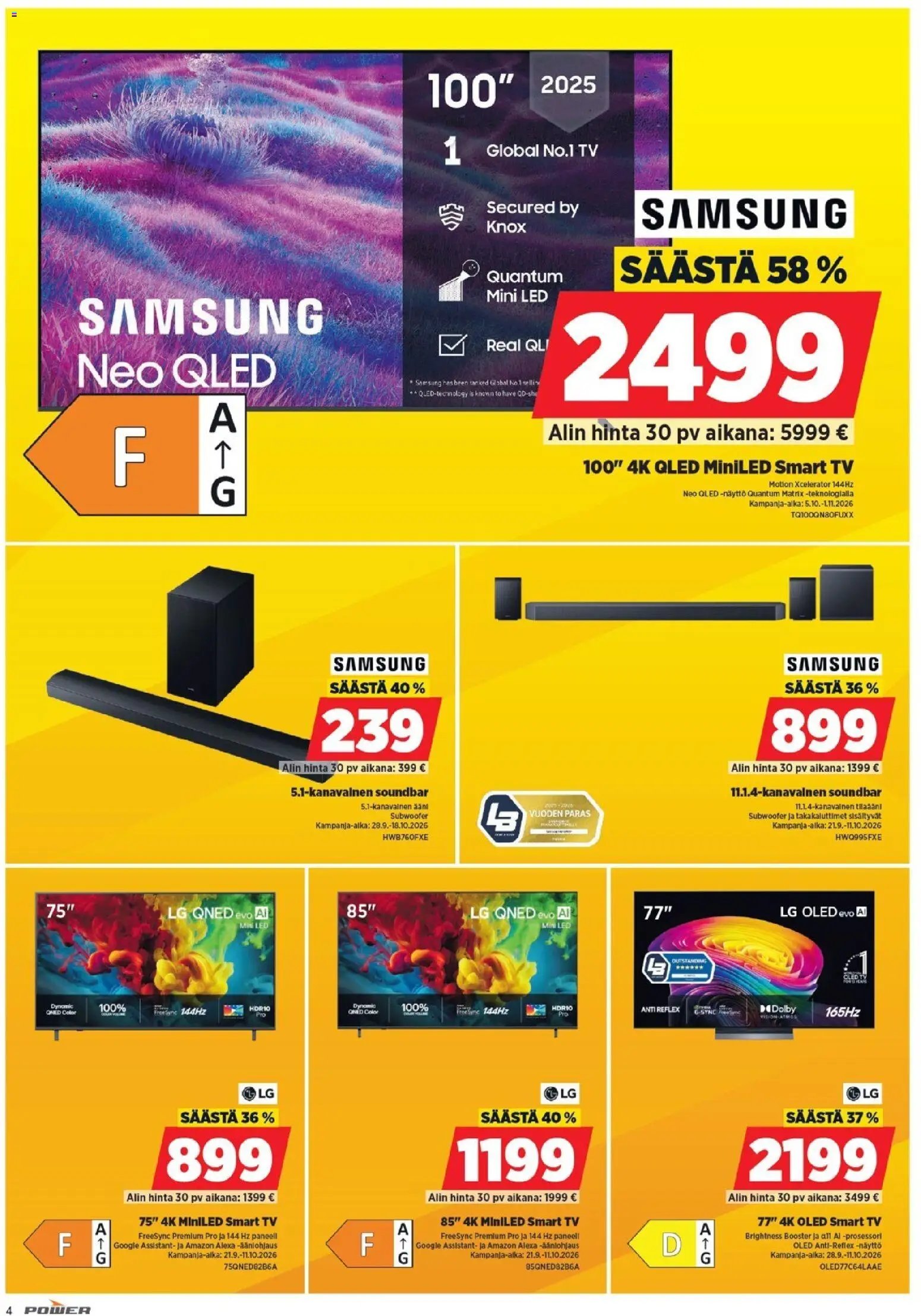 Power tarjoukset