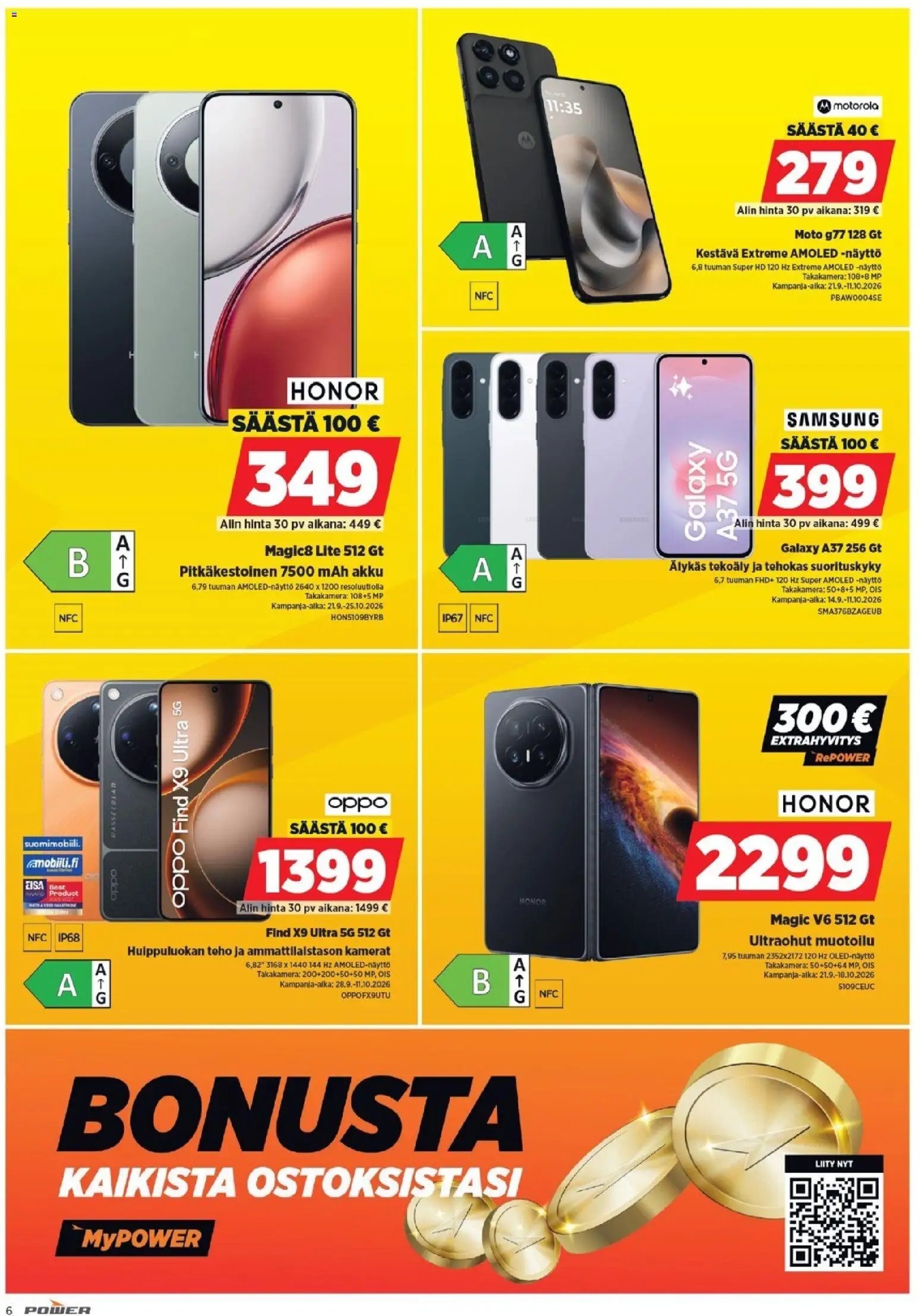 Power tarjoukset