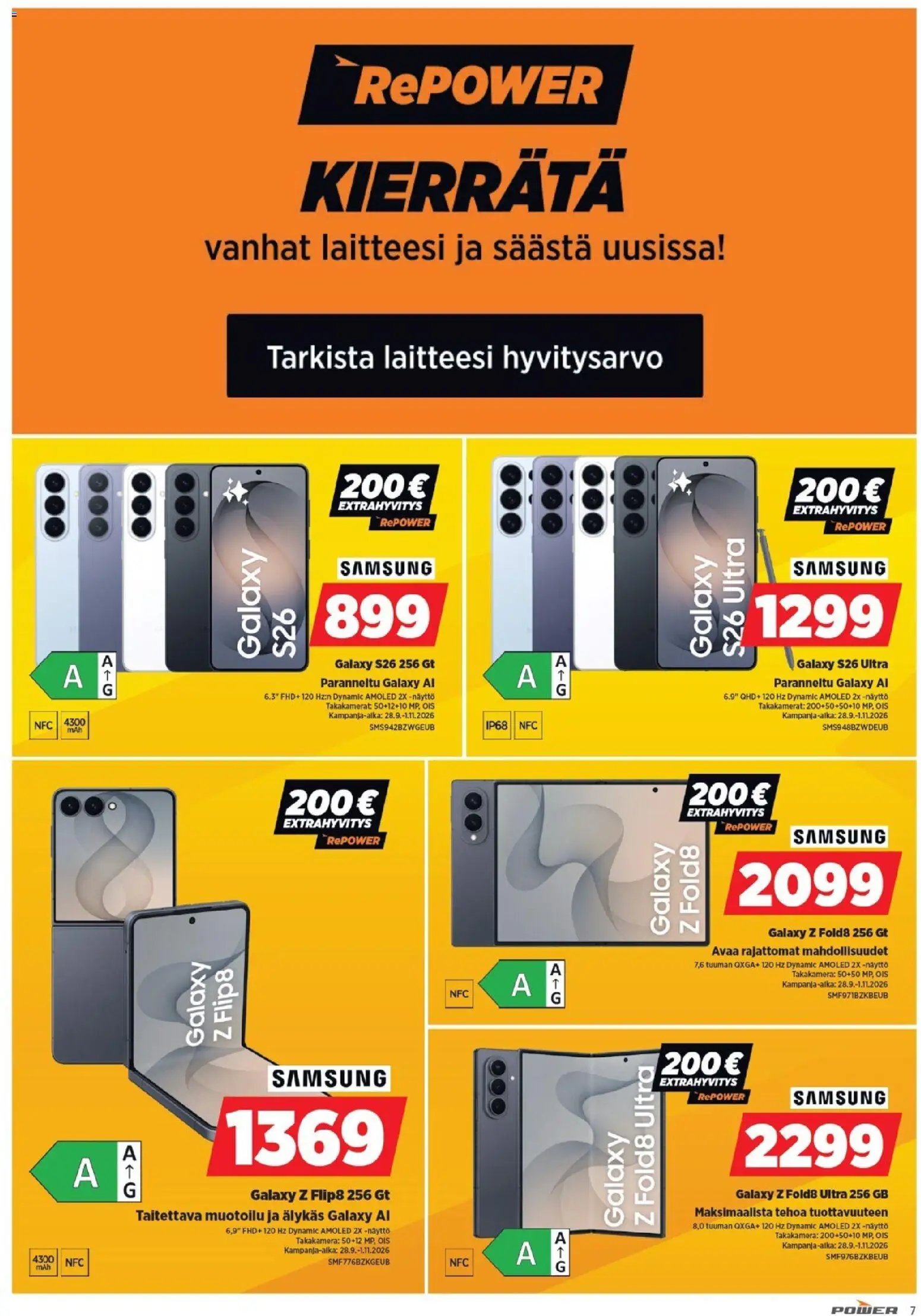 Power tarjoukset