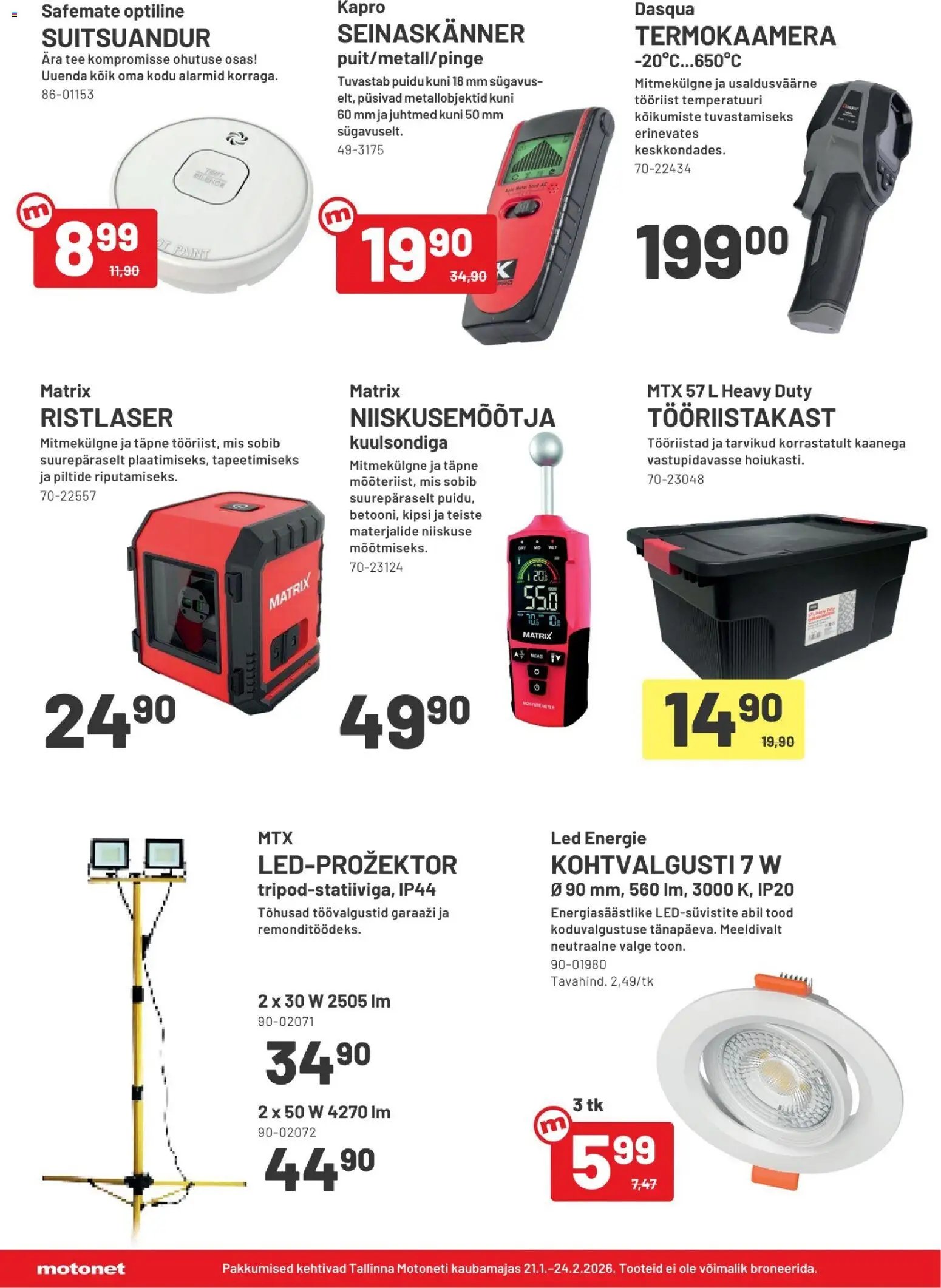 Motonet tarjoukset - Kas olukord on kontrolli all?