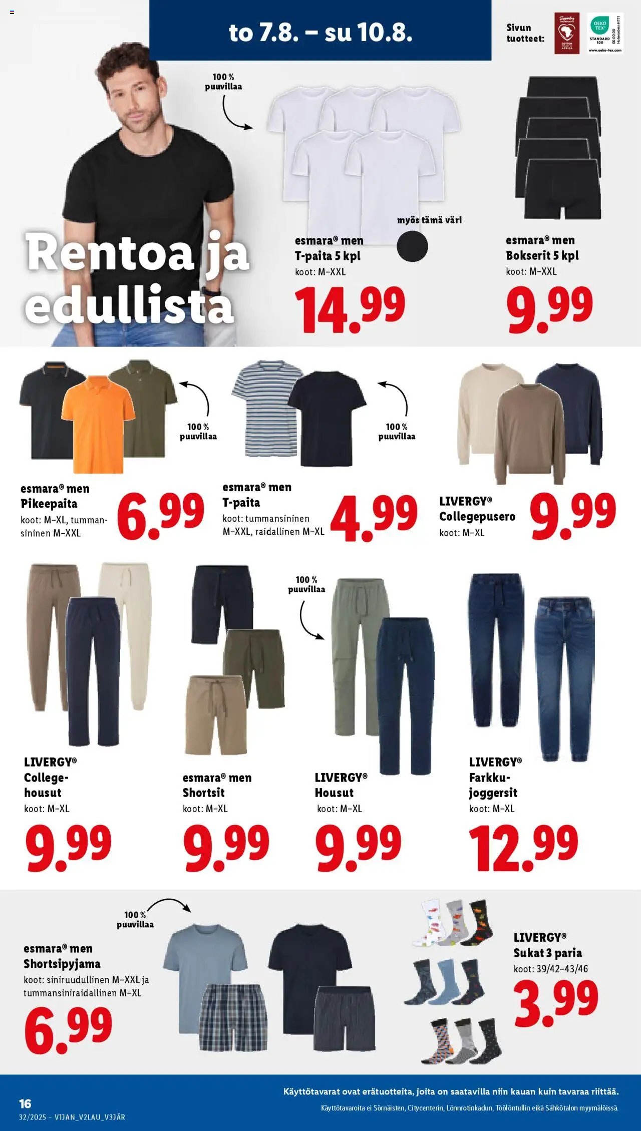 Lidl tarjoukset (2025-08-07 - 2025-08-13)