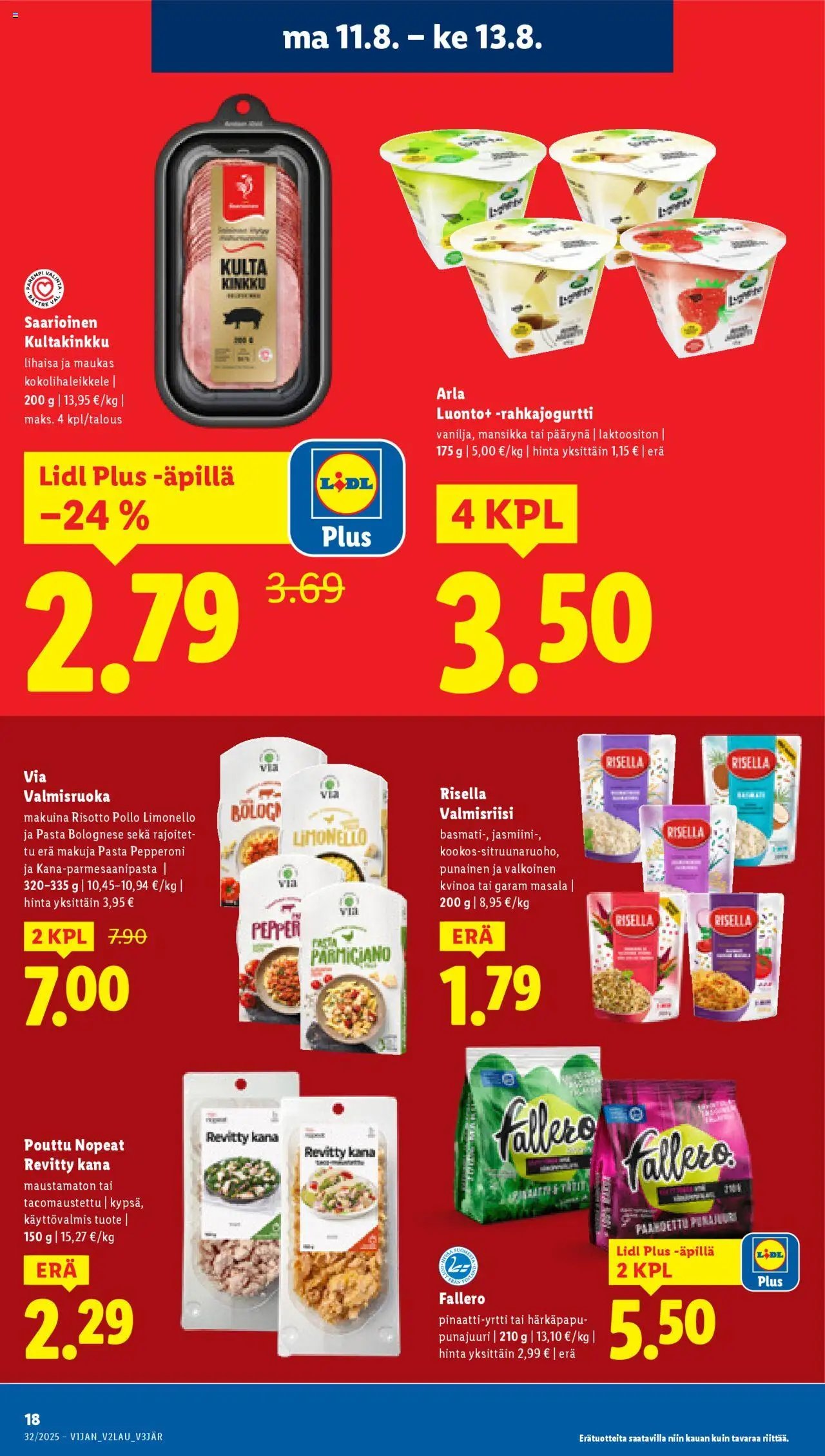 Lidl tarjoukset (2025-08-07 - 2025-08-13)