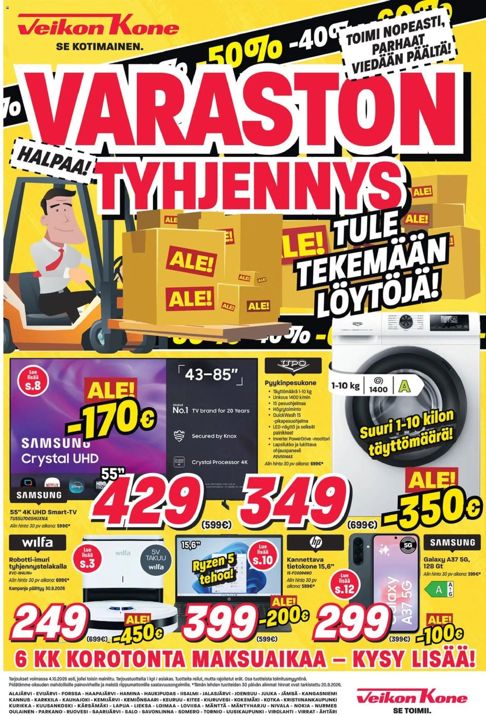 Veikon Kone tarjoukset
