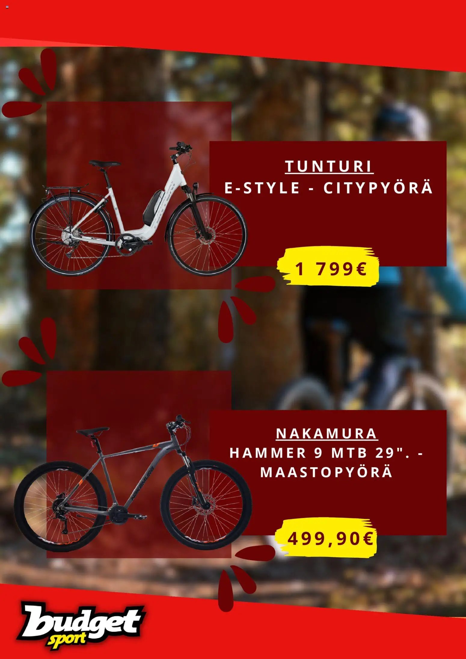 Budget Sport tarjoukset