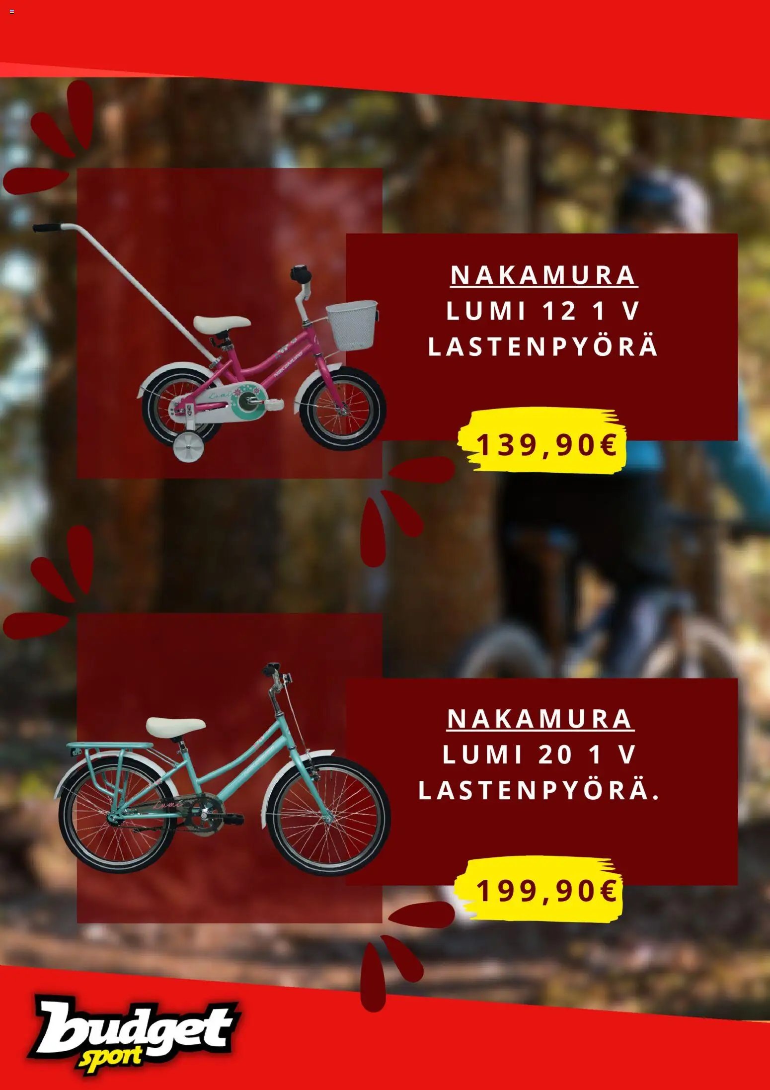 Budget Sport tarjoukset